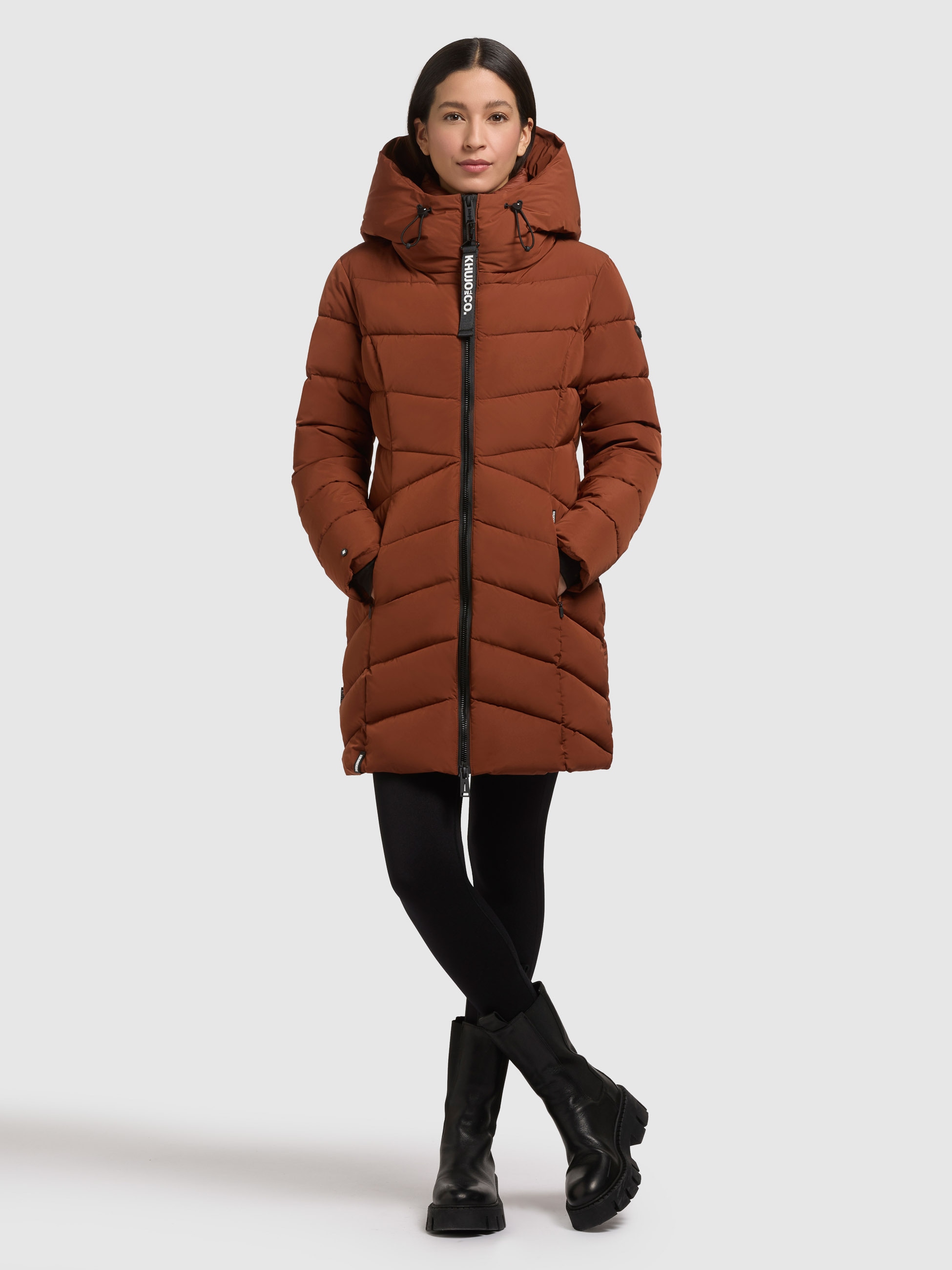 khujo Steppmantel "DIER 2IN1 (EINSATZ HERAUSNEHMBAR)" günstig online kaufen