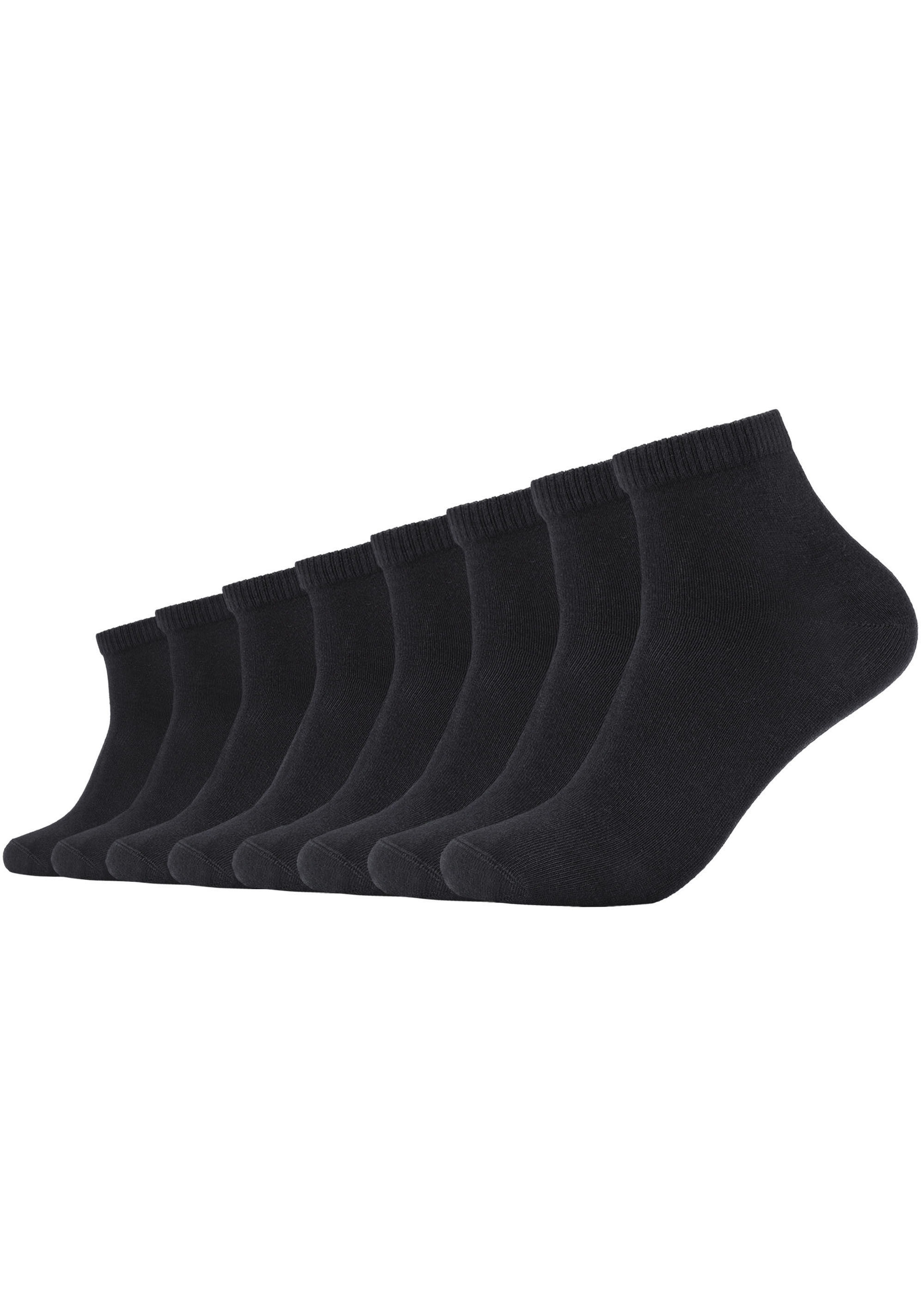 s.Oliver Kurzsocken »essentials«, (8 Paar), mit pflegeleichtem Materialmix