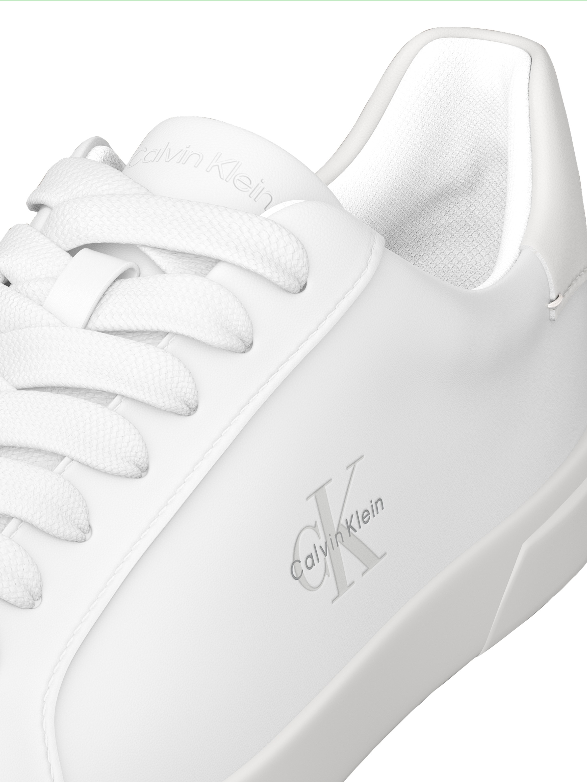 Calvin Klein Sneaker »LOW PROF CUPSOLE LTH«  Schnürschuh, Halbschuh mit Schaftrandpolsterung