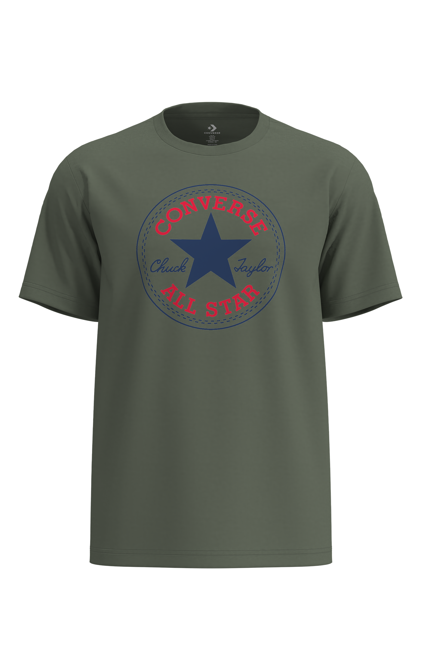 CONVERSE Herren T-Shirt "CHUCK LOGO TEE"converse utility, Gr. XL, Obermaterial: 100% Baumwolle, Shirts