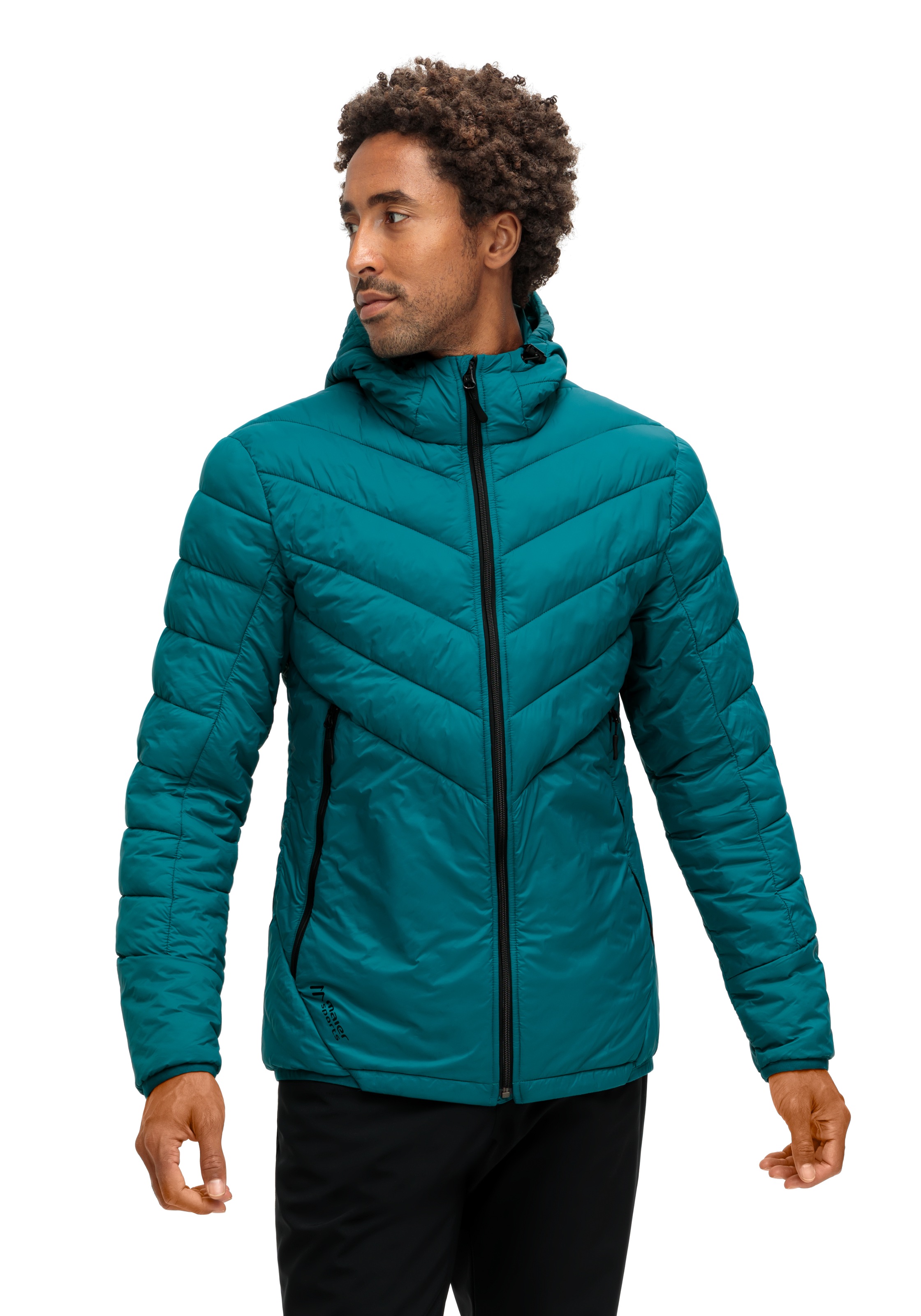 Maier Sports Outdoorjacke »Loket M«, Herren Wanderjacke, atmungsaktive Jacke mit Kapuze