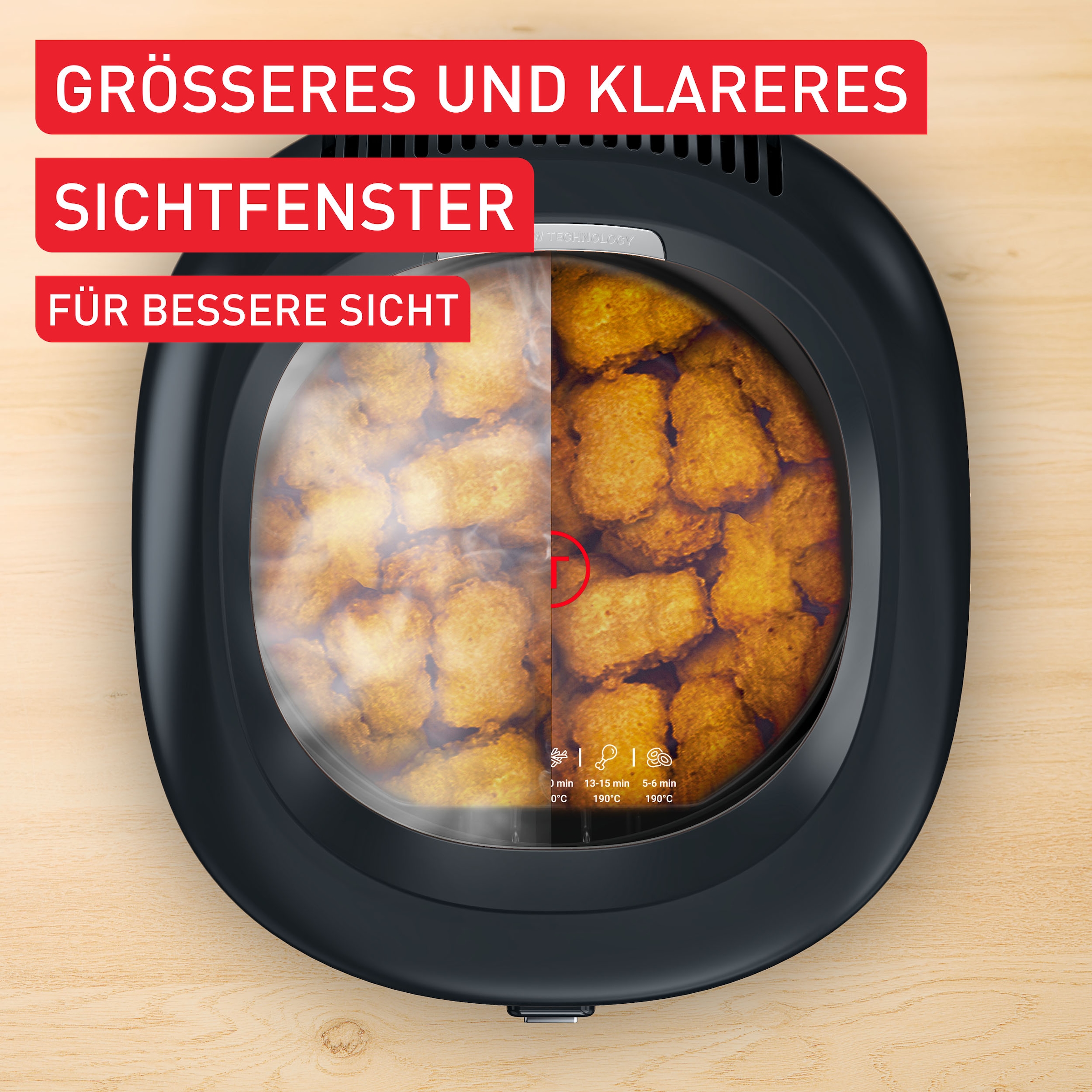 Tefal Fritteuse »Vision« 1900 W Fassungsvermögen 2,1 l