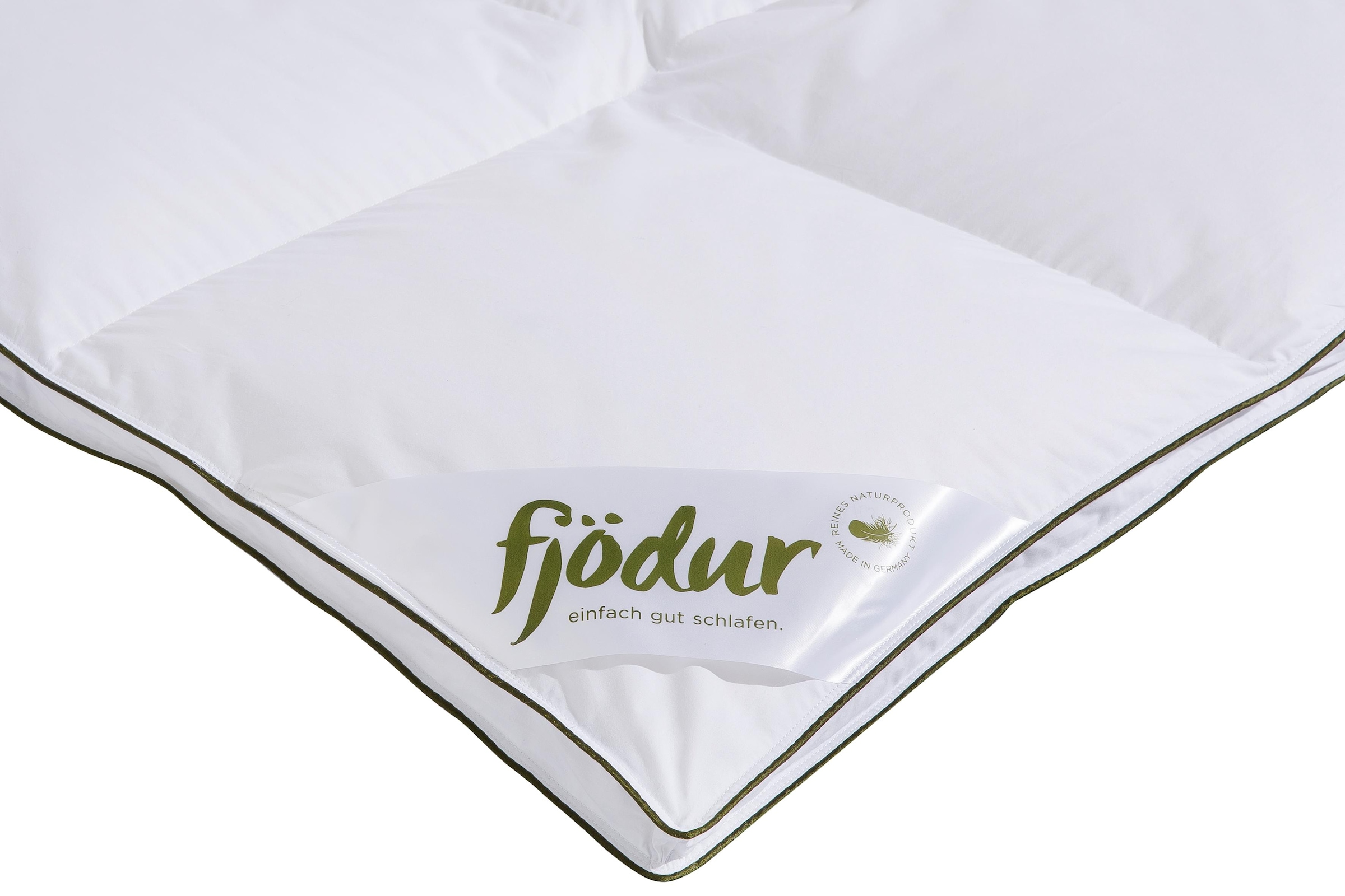 Thumbnail - fjödur Daunenbettdecke + Federkissen "Felix" Wohlfühlkomfort dank Naturfüllung