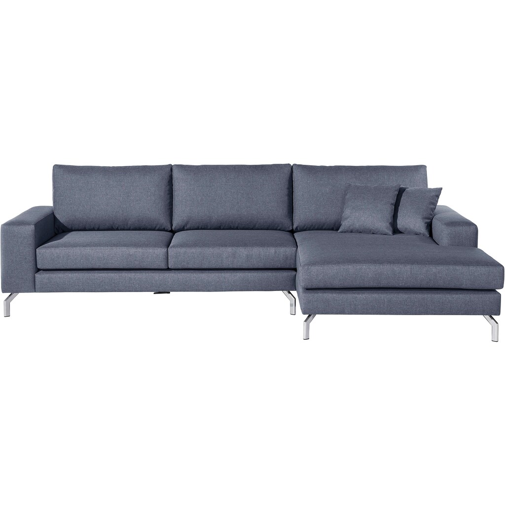 Max Winzer® Ecksofa »Flori«, (Spar-Set, Ecksofa und Hocker)