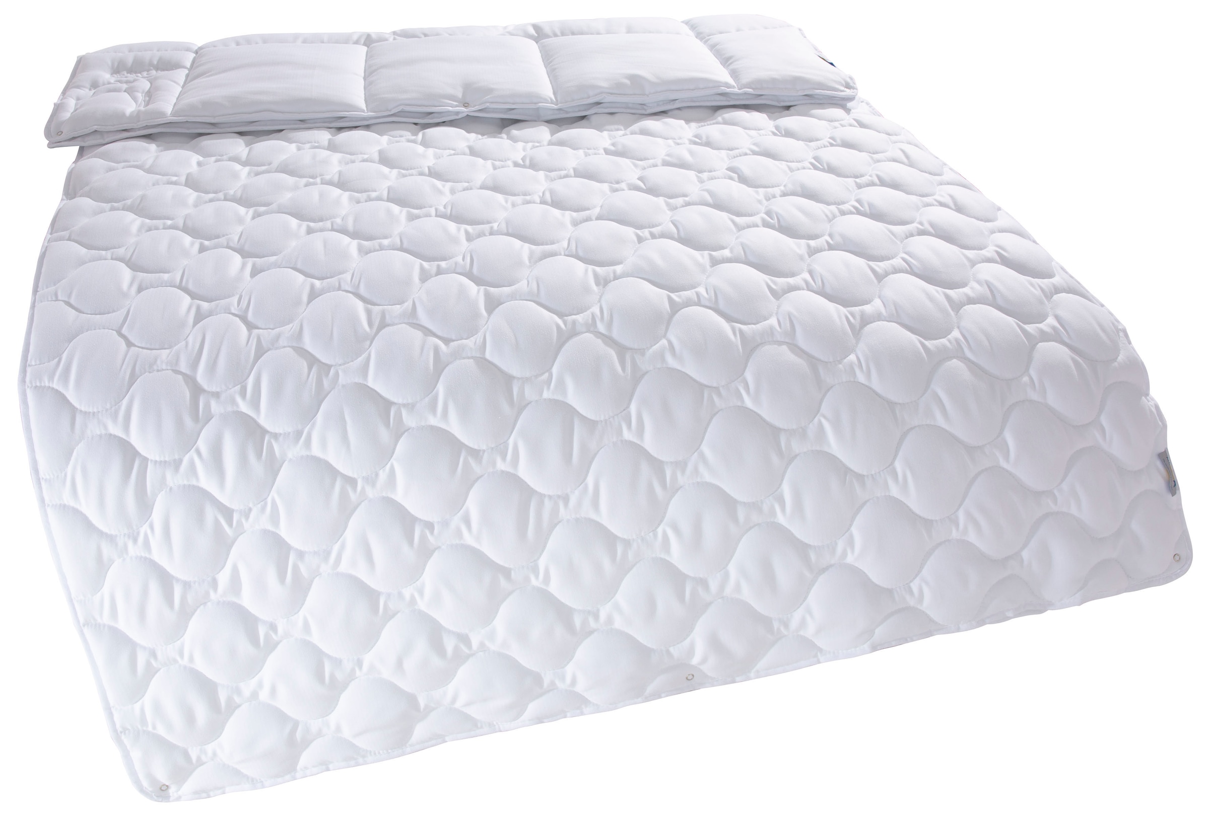 Älgdröm Microfaserbettdecke »Tylösand Bettdecke 135x200 cm, 155x220 cm und weitere Größen«, 4-Jahreszeiten, Füllung Polyester, Bezug Microfaser, (1 St.), Bettdecken, Sommer, Winter, 4 Jahreszeiten, Decke