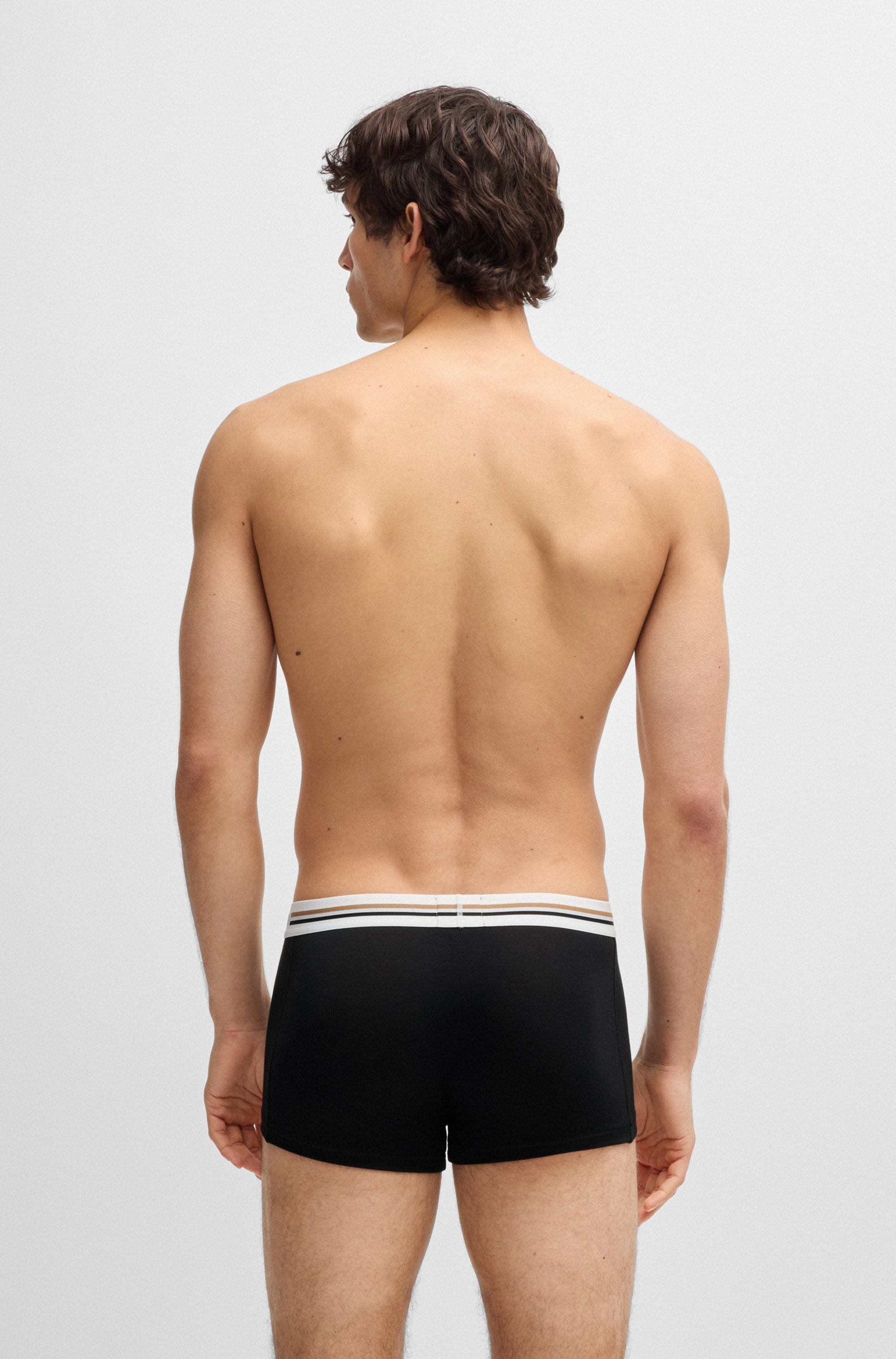 BOSS Trunk »3P Reviv«, (3 St.), mit engem Bein
