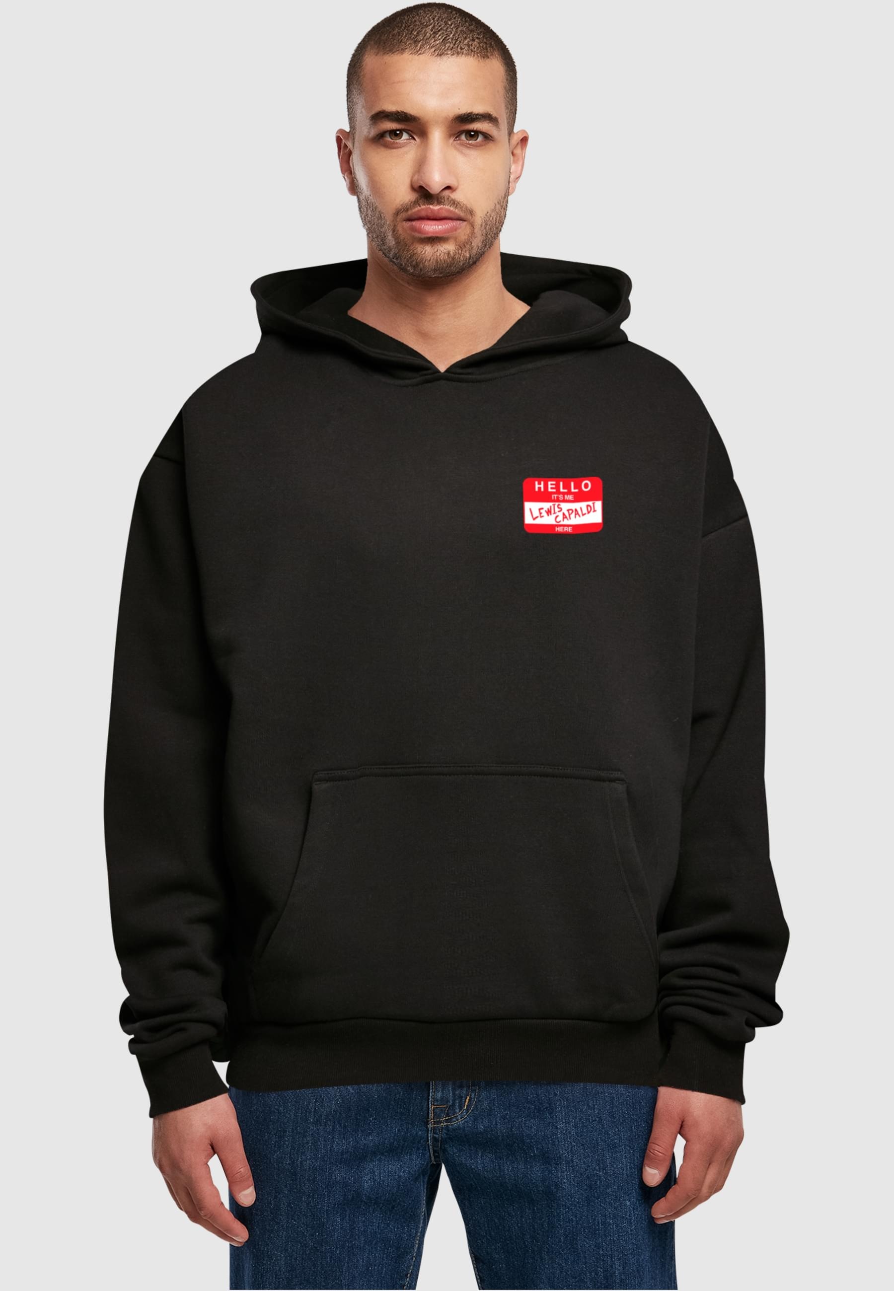 Merchcode Kapuzensweatshirt »Merchcode Herren Lewis Capaldi - Hello it's me Ultra Heavy Hoody«