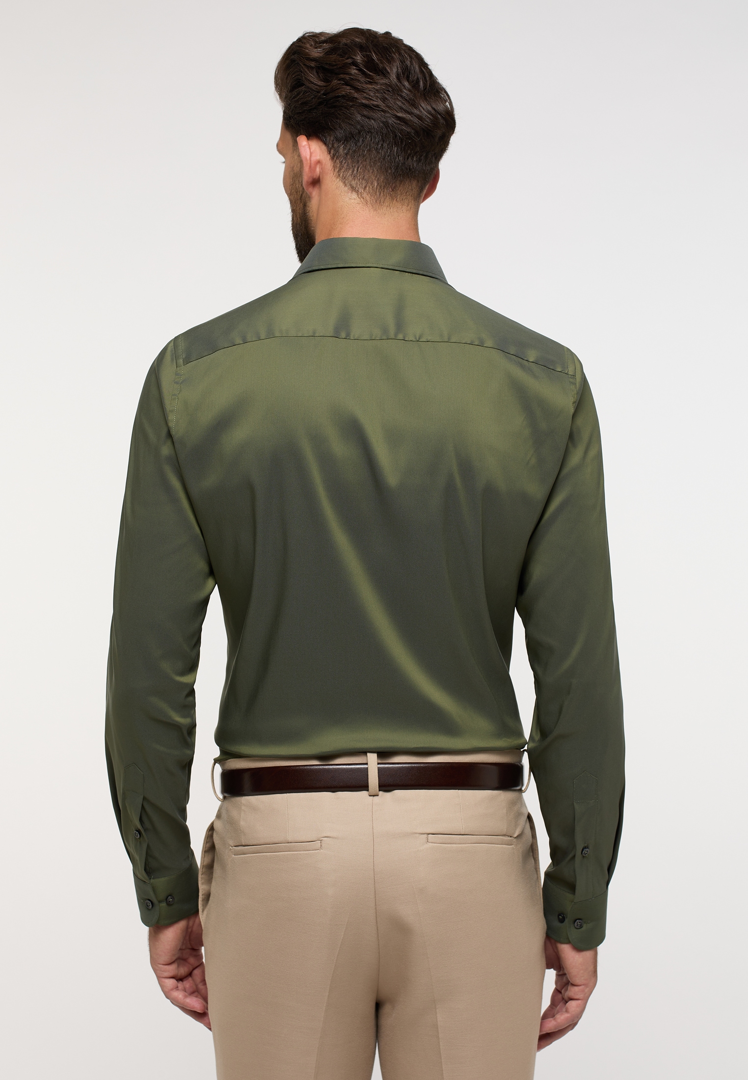 Eterna Langarmhemd »SLIM FIT«, EASY IRON (bügelleicht)