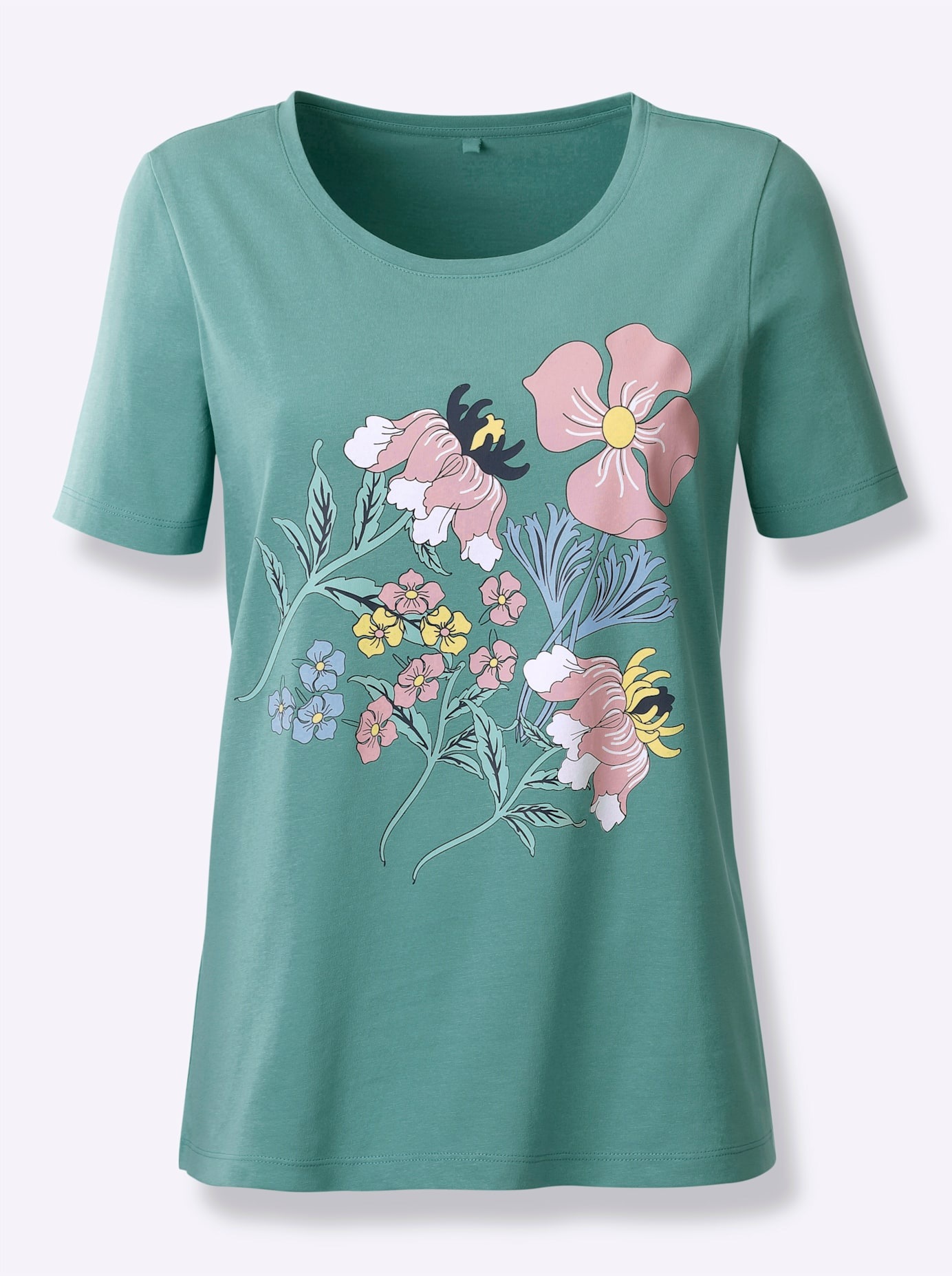Classic Basics Kurzarmshirt "Shirt" 1 Stk. tlg. günstig online kaufen