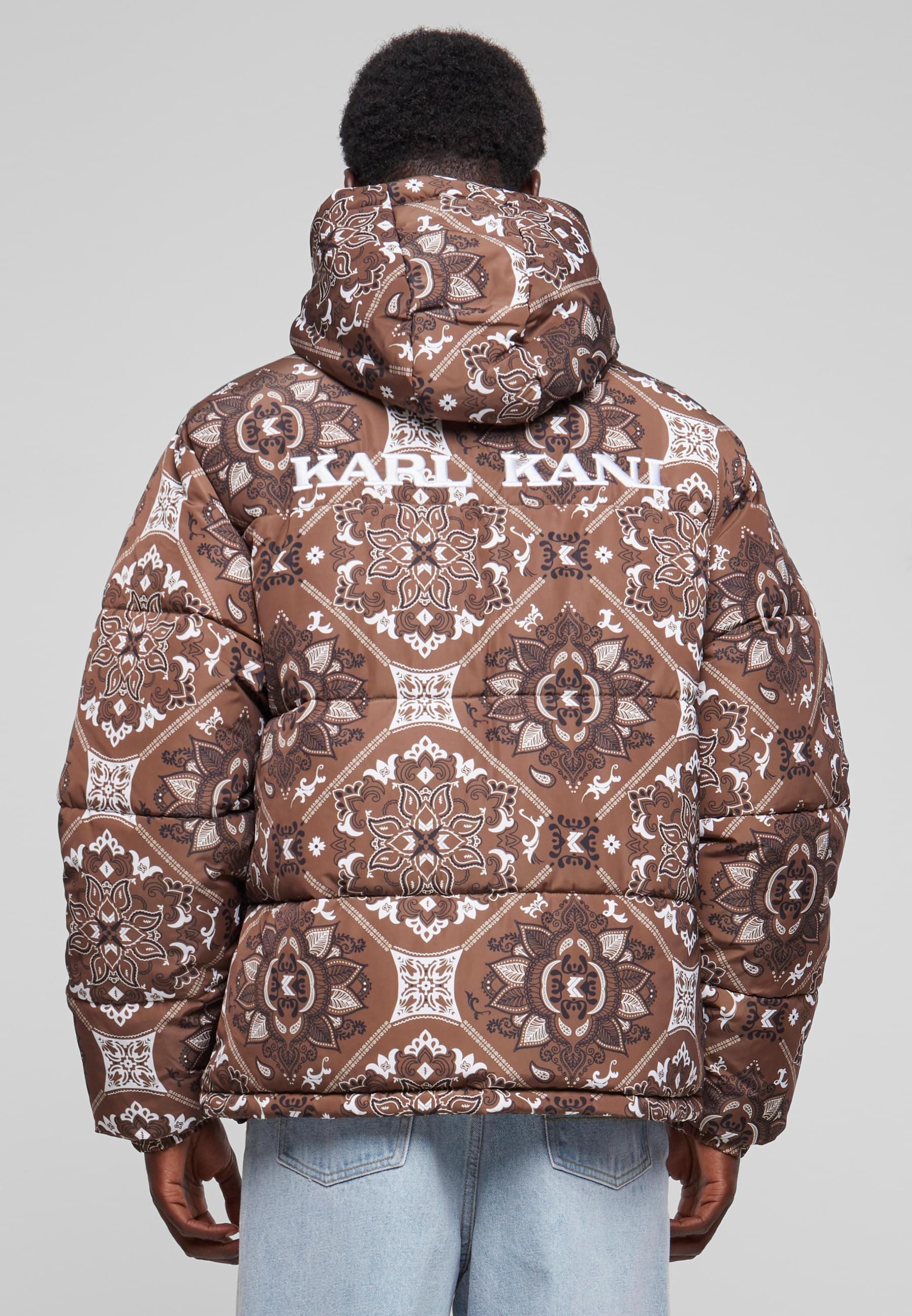 Karl Kani Winterjacke »Karl Kani Herren KM233-037-2 KK OG Paisley Puffer Jacket«, (1 St.), mit Kapuze