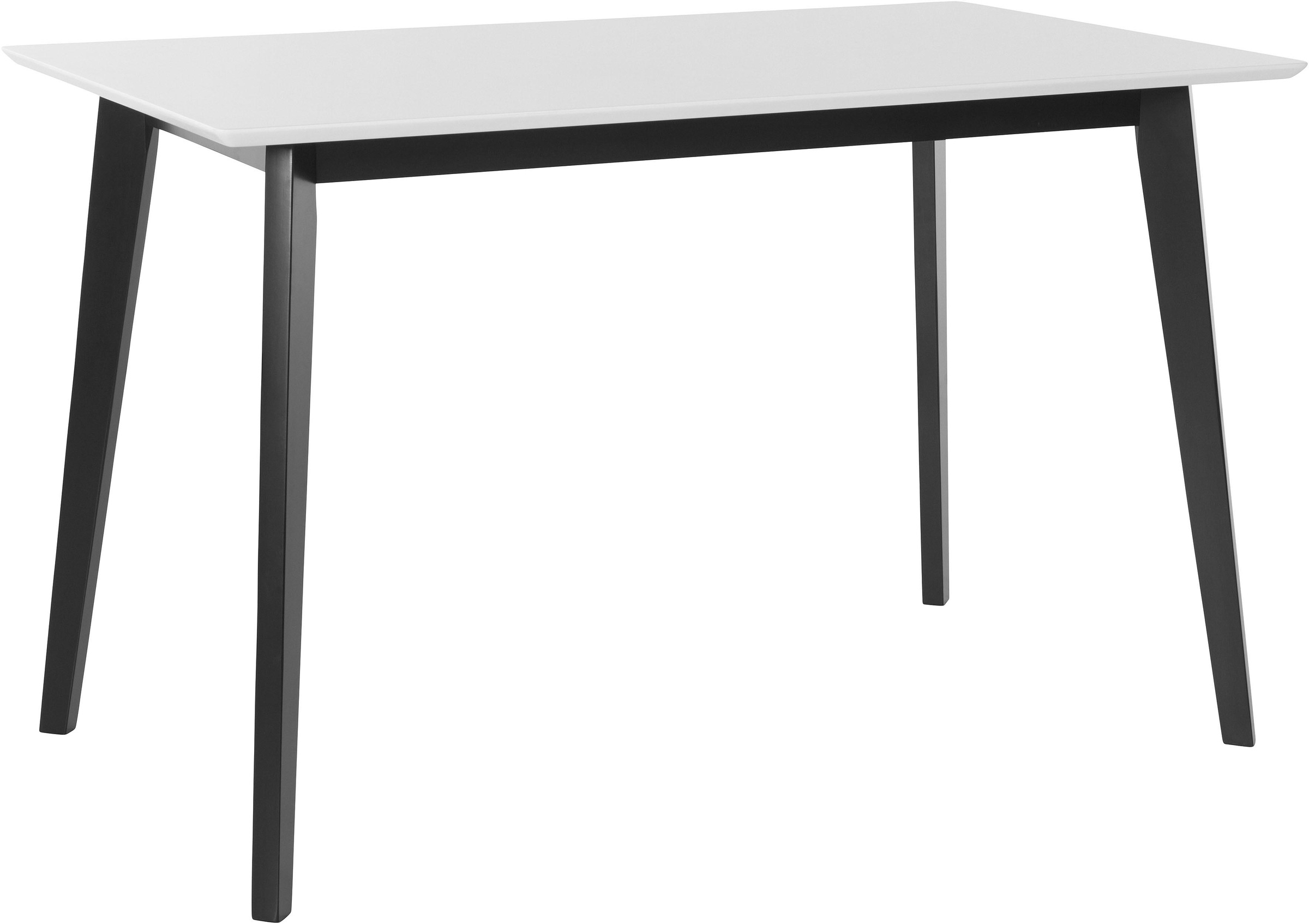 OTTO home Esstisch "Cody" mit Beinen aus Massivholz eckige MDF-Tischplatte, günstig online kaufen