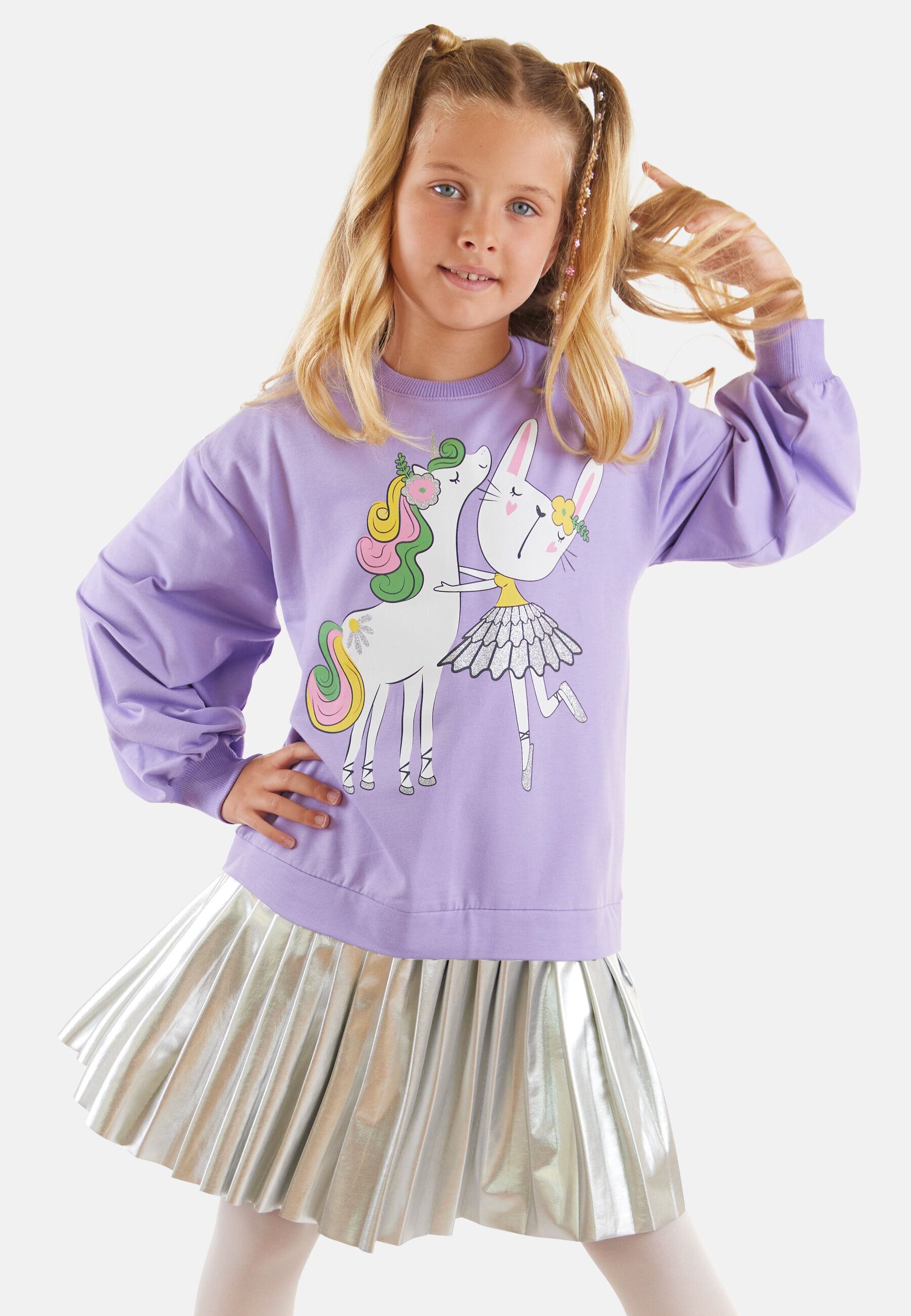 Shirtkleid »Ballerina«, mit Einhorn-Motiv