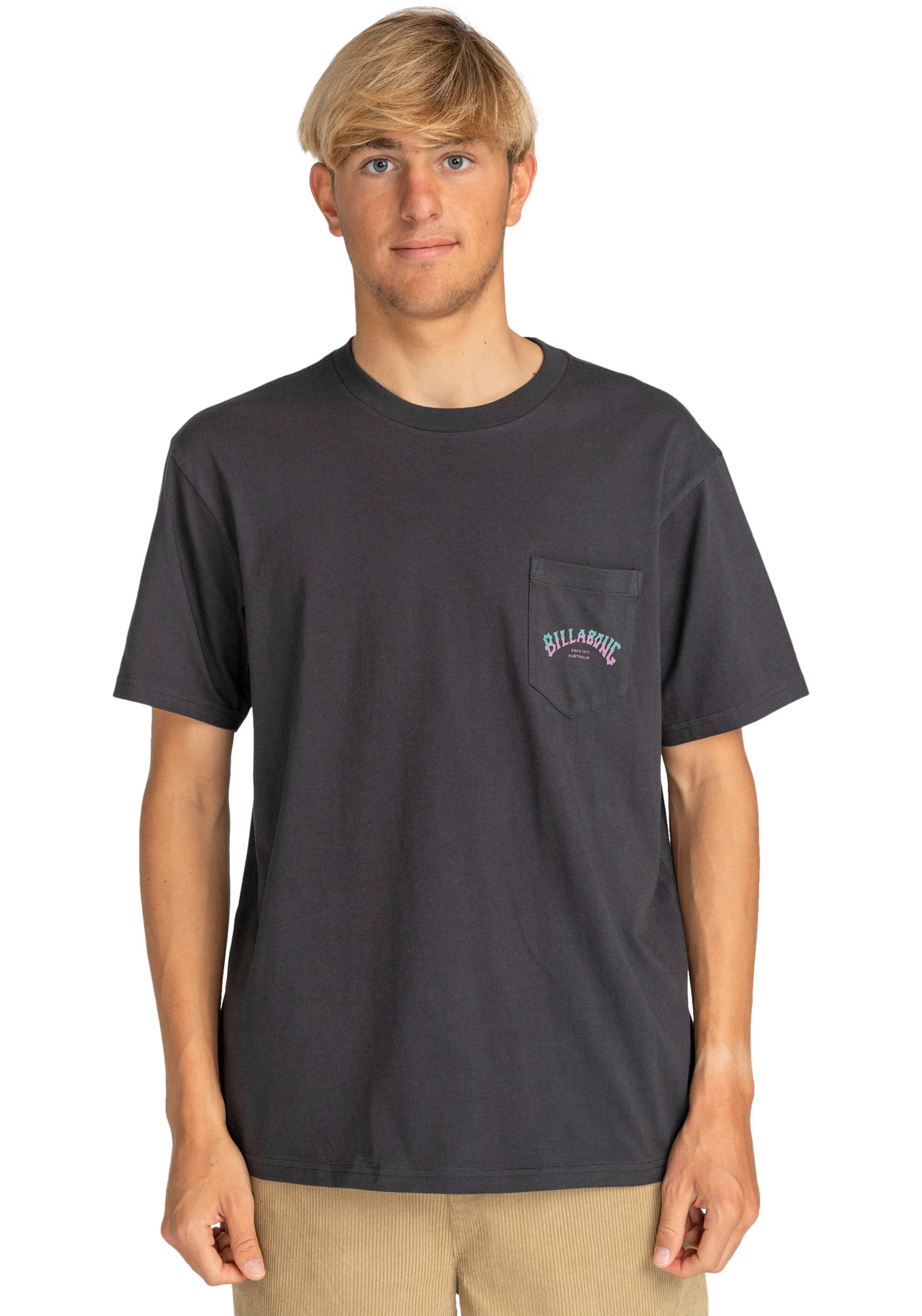 Billabong T-Shirt "STACKED ARCH PK", mit Logodruck