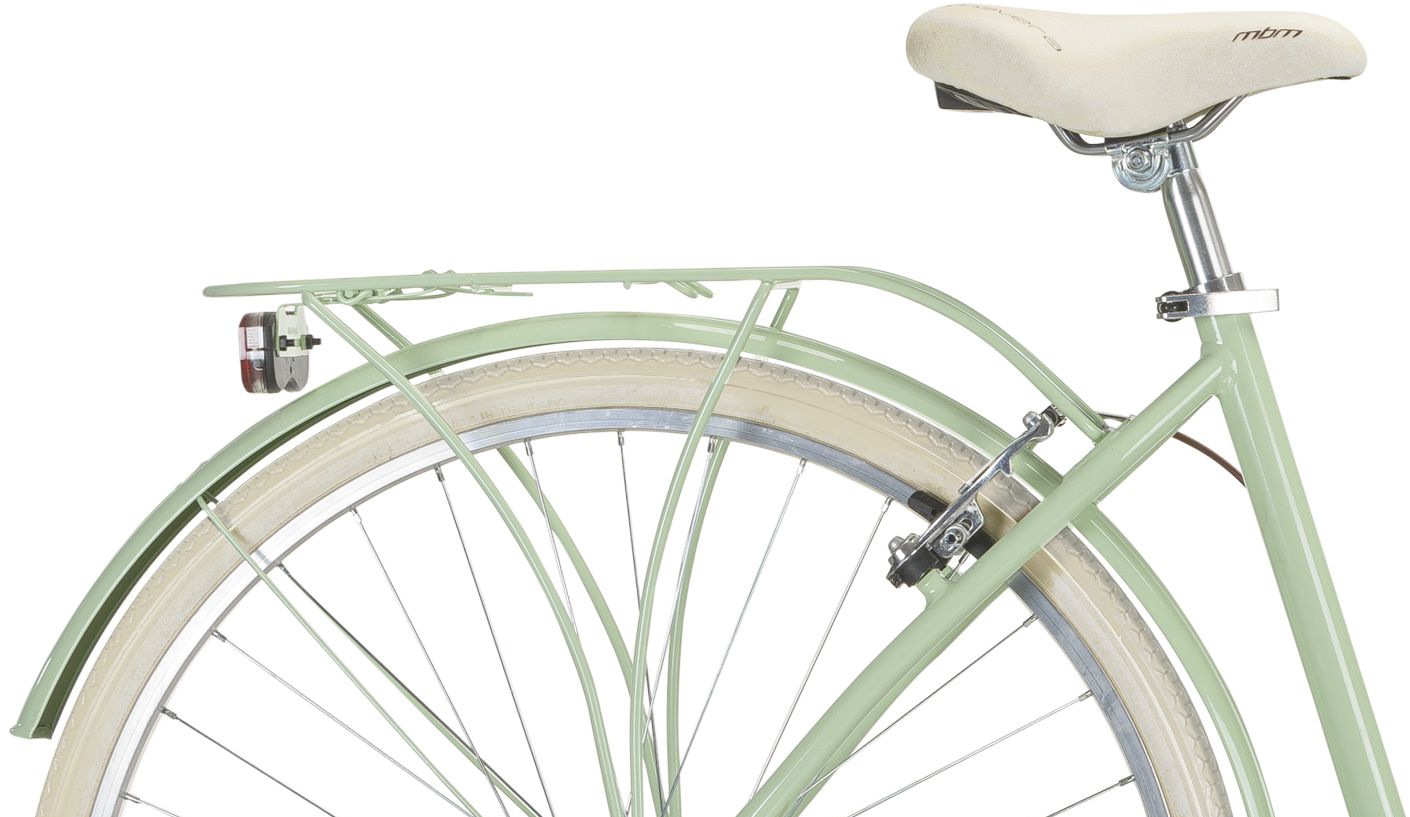 Thumbnail - MBM Cityrad "NEW Primavera", 6 Gang, Shimano, TY300 Schaltwerk, Kettenschaltung, für Damen, Kettenschaltung