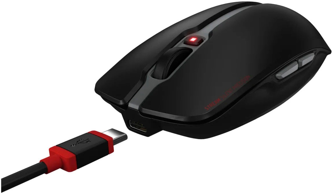 Cherry Tastatur »Stream Desktop Recharge«, (Angenehmes Tippen-Antirutsch-Füße-Funktionstasten-Lautstärkeregler-Multimedia-Tasten-USB-Anschluss-Ziffernblock-Windows-Sperrtaste)