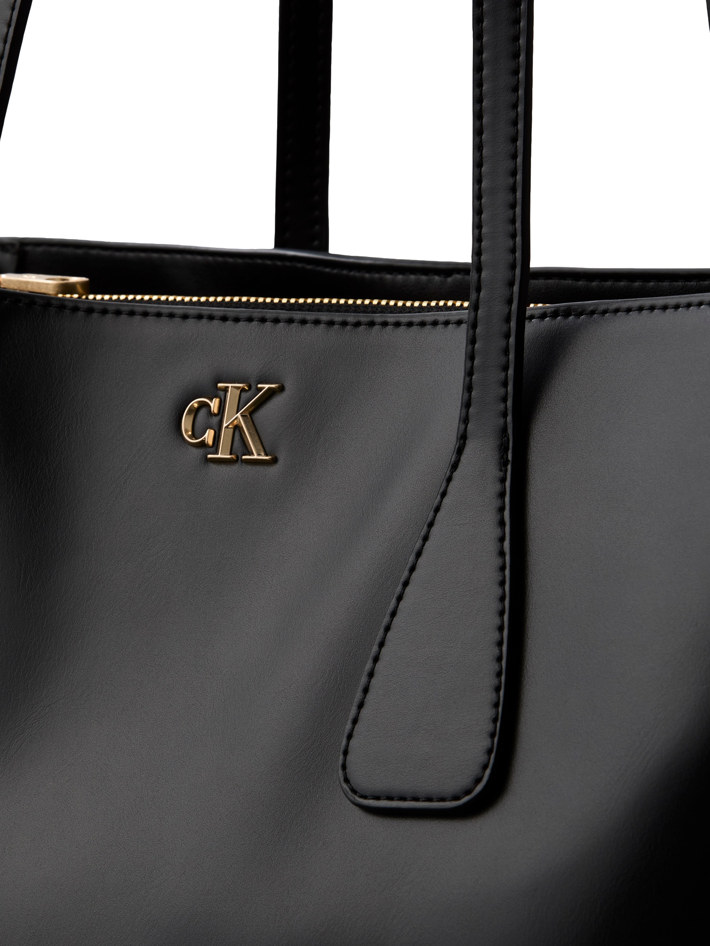 Calvin Klein Sac En Toile Lv04f3442g Black / Antique Light Gold One Size unisex 9