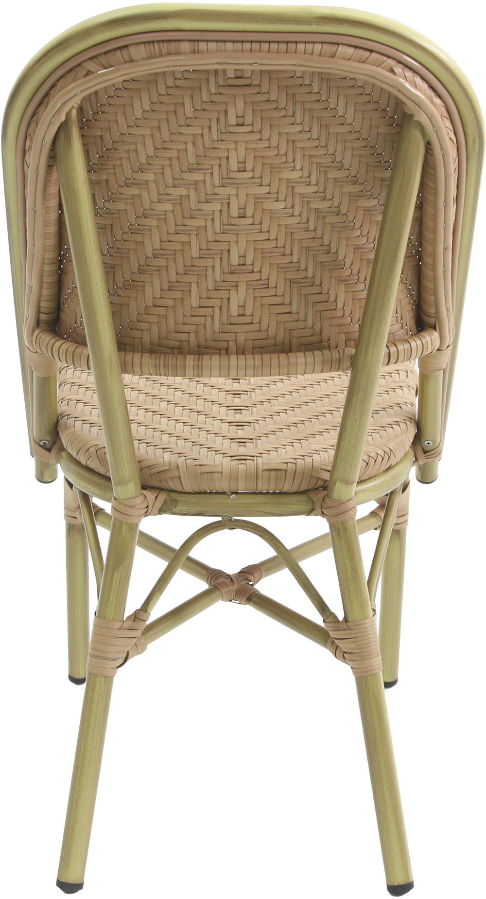 Essentials Bistrostuhl »Paris«, 1 St., Rattan – Bambus-natur