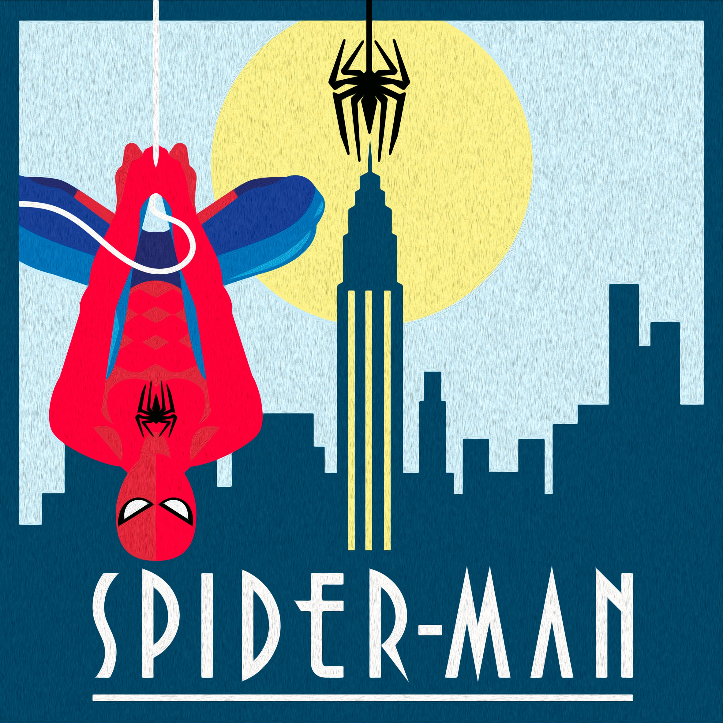 Ravensburger Malen nach Zahlen »CreArt, Spider-Man«, Made in Europe