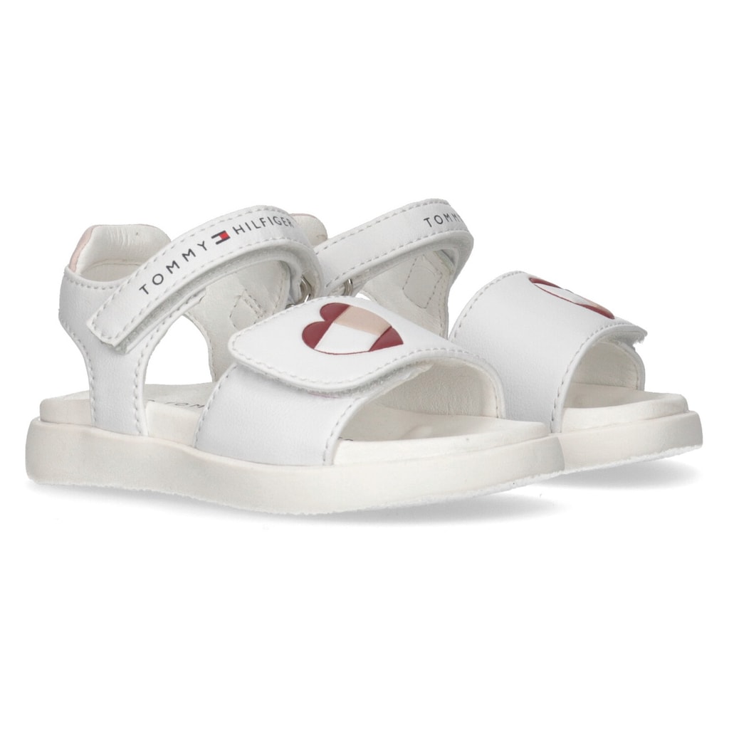 Tommy Hilfiger Sandale »HEART PRINT VELCRO SANDAL«