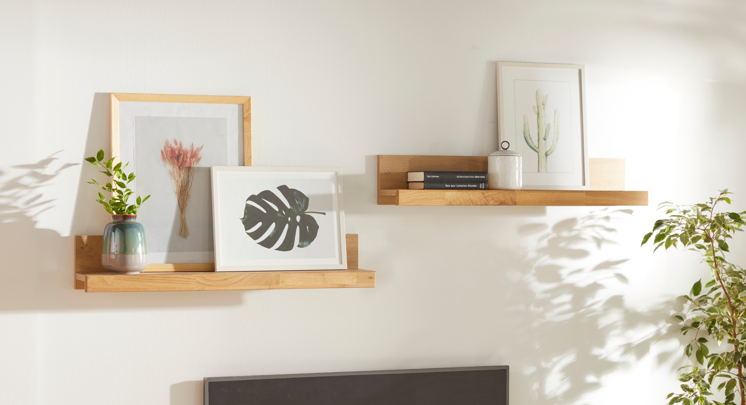 Home affaire Wandregal "Silkeborg" Set, 2 Stk. tlg. 2er-Set günstig online kaufen