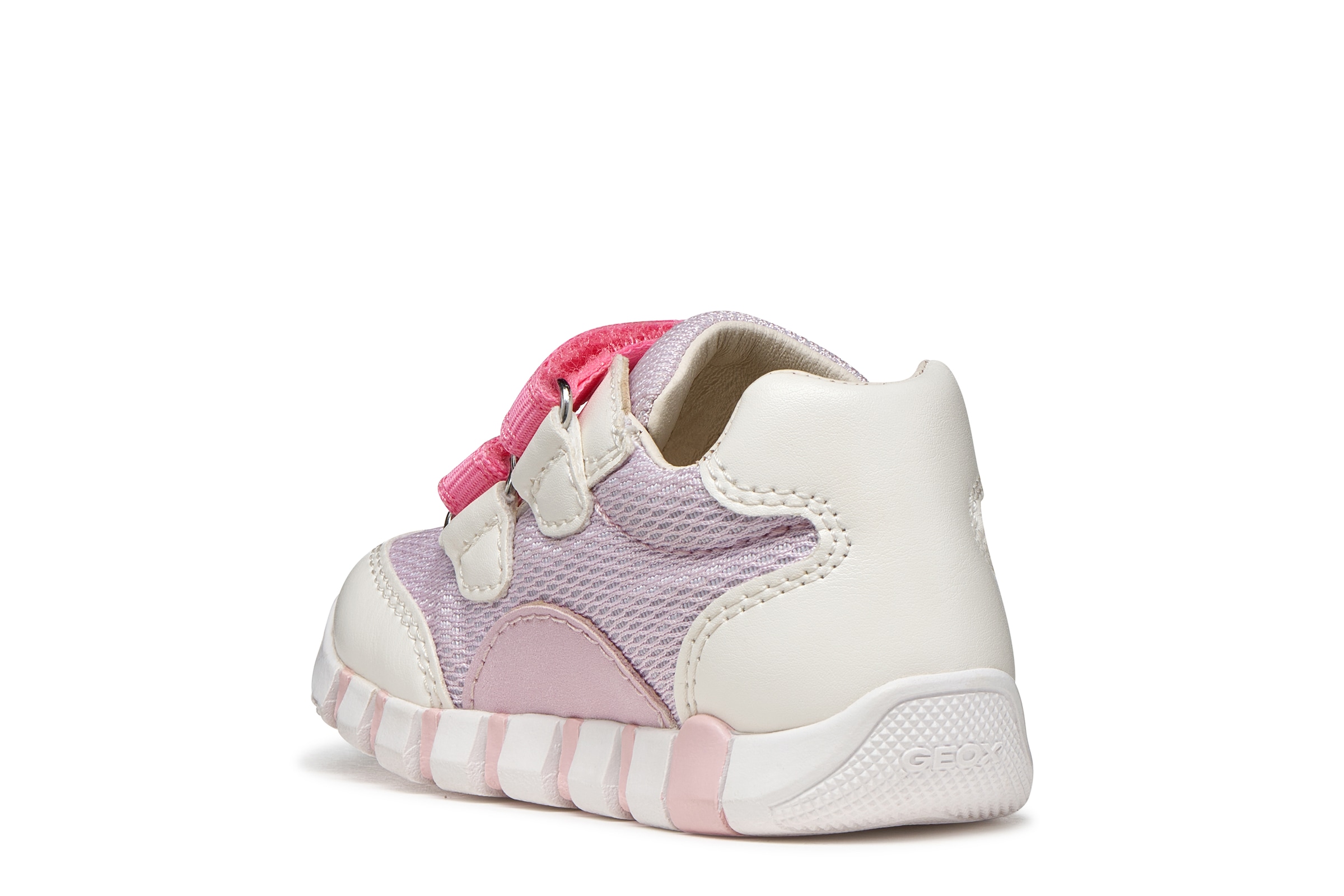 Geox Lauflernschuh »B IUPIDOO GIRL«  Babyschuh im Pastell-Look, Größenschablone zum Download