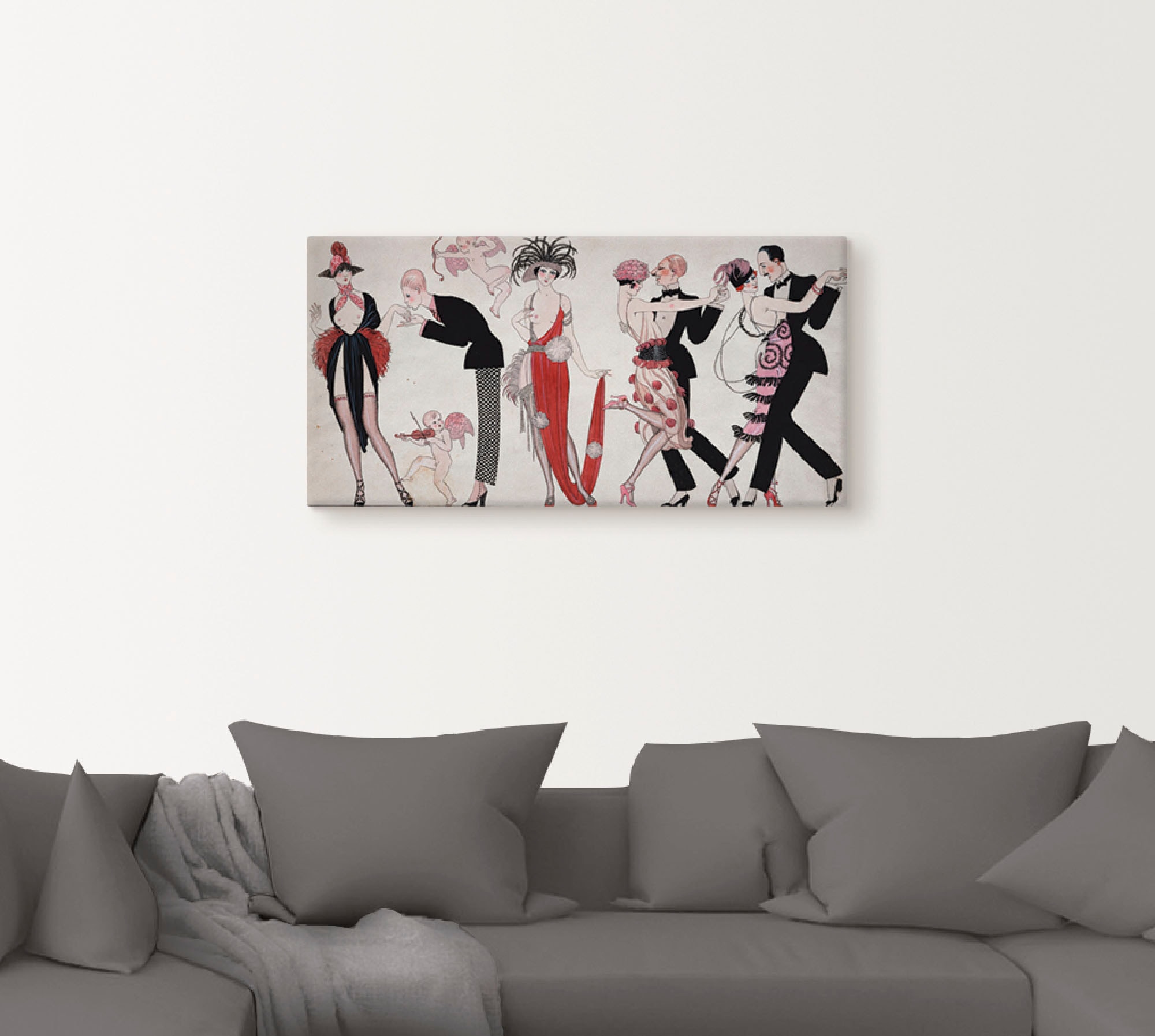 Artland Wandbild »Tango.«, Sport, (1 St.), als Leinwandbild, Poster in verschied. Größen
