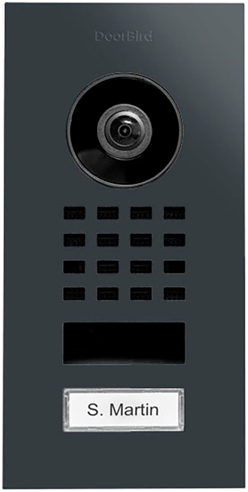 DoorBird Video-Türsprechanlage »D1101V Unterputz IP Video Türstation«, Außenbereich