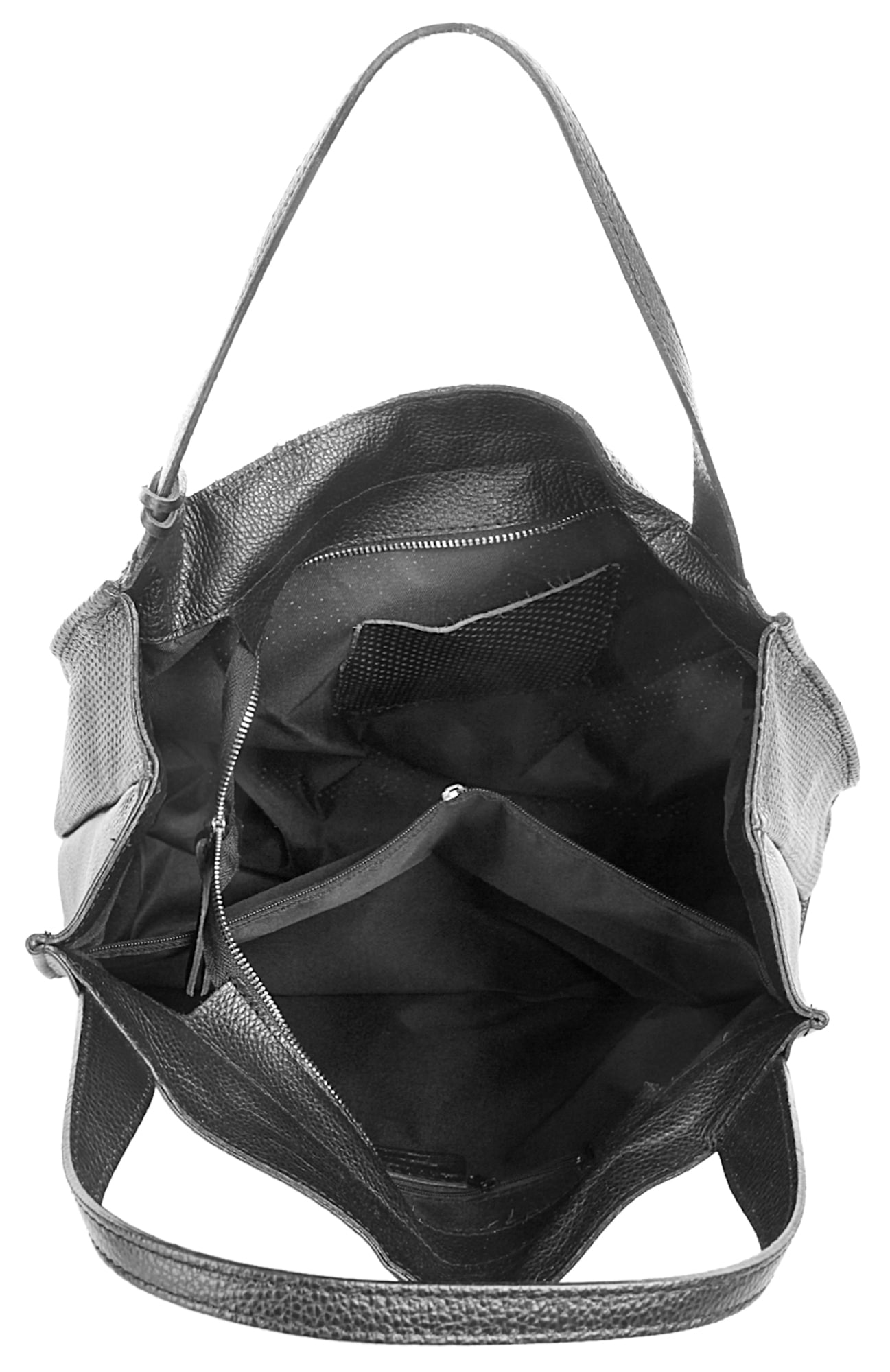 Cluty Shopper, echt Leder, Made in Italy
