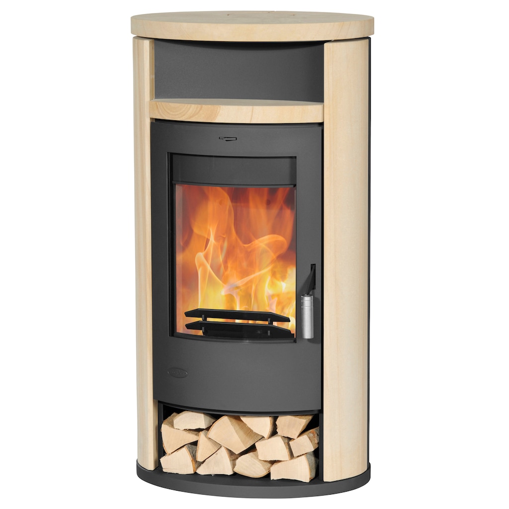 Fireplace Kaminofen »Alicante Loticstone«, edler Sandstein, Tee- und Holzfach