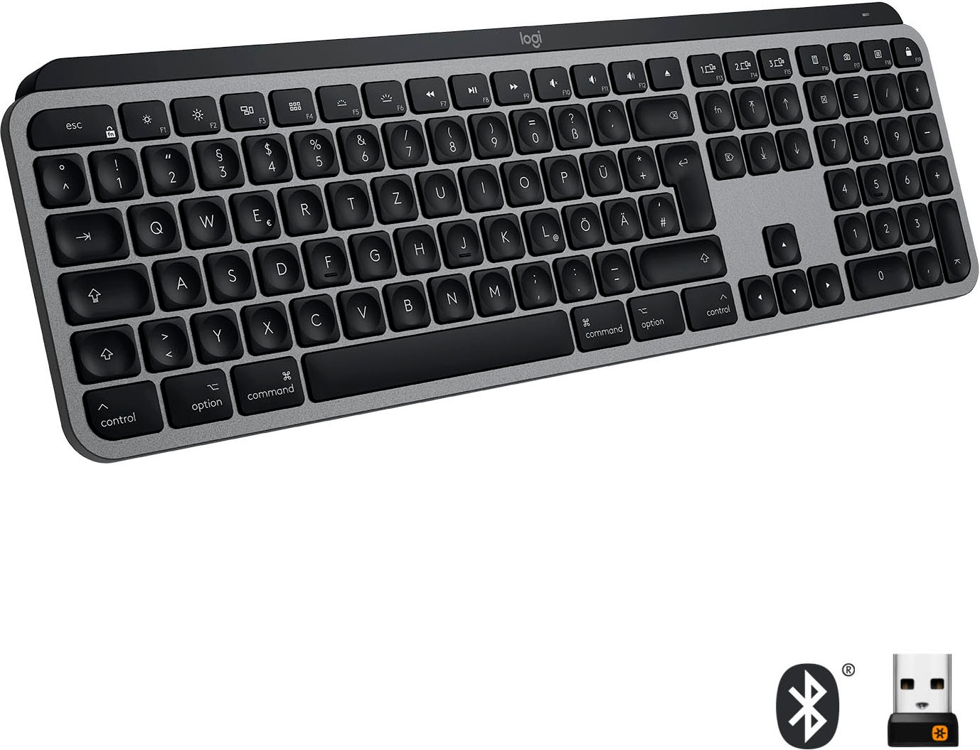 Logitech Apple-Tastatur »MX Keys dėl Mac« (USB-...
