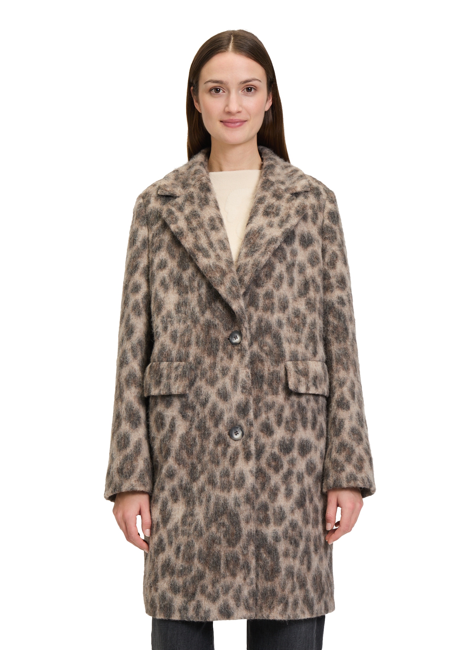 Betty&Co Wintermantel "Betty & Co Damen Wintermantel mit Reverskragen" günstig online kaufen