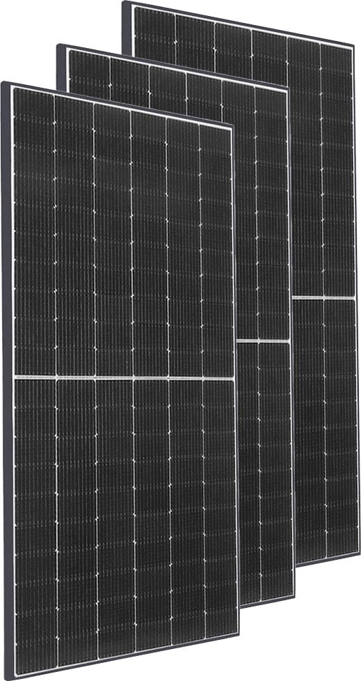Ecoflow Solaranlage »Delta Pro Powerstation mit 3 x 415W Gerahmtes Solarmodul«, (Spar-Set), Plug and play