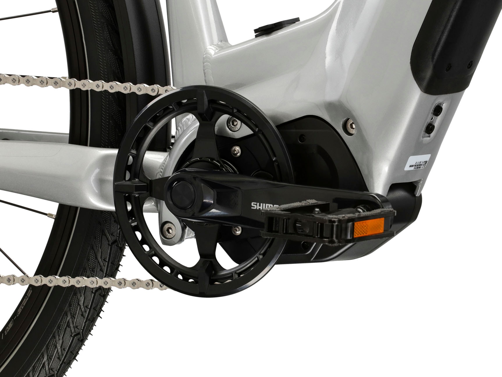 Kross E-Bike »KROSS E-Trekkingrad Trans 5.0 28" silber 9 Gänge«, 9 Gang, microSHIFT, ADVENT M619, Mittelmotor 250 W