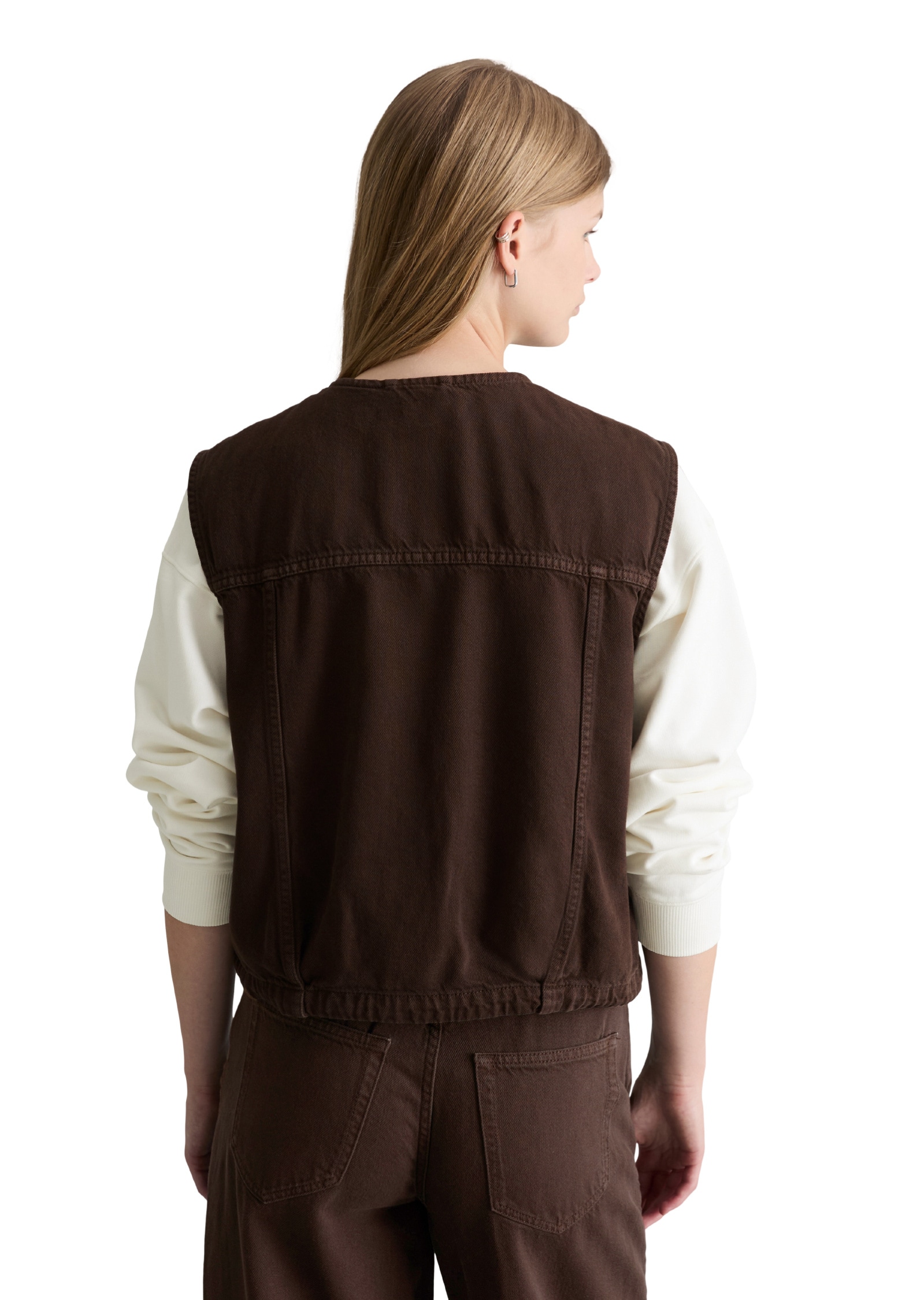 Marc O'Polo DENIM Jeansweste »aus Organic-Cotton-Lyocell-Mix«
