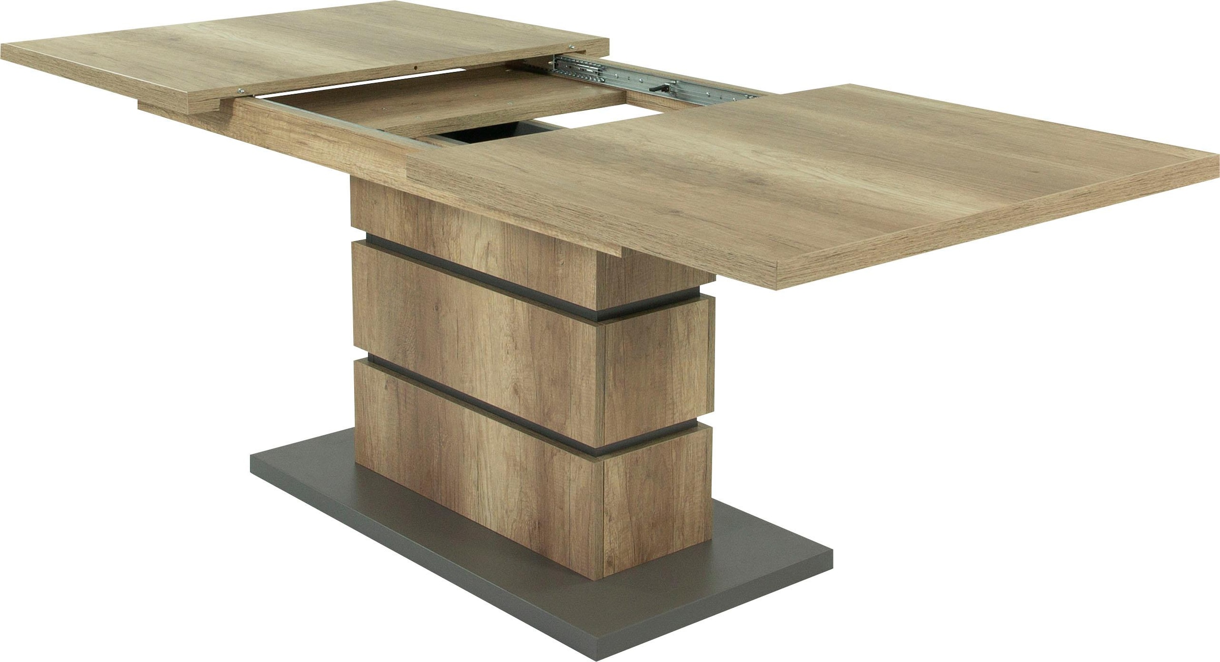 Homexperts Säulen-Esstisch »Bonnie«, mit Auszug (140-190 cm)