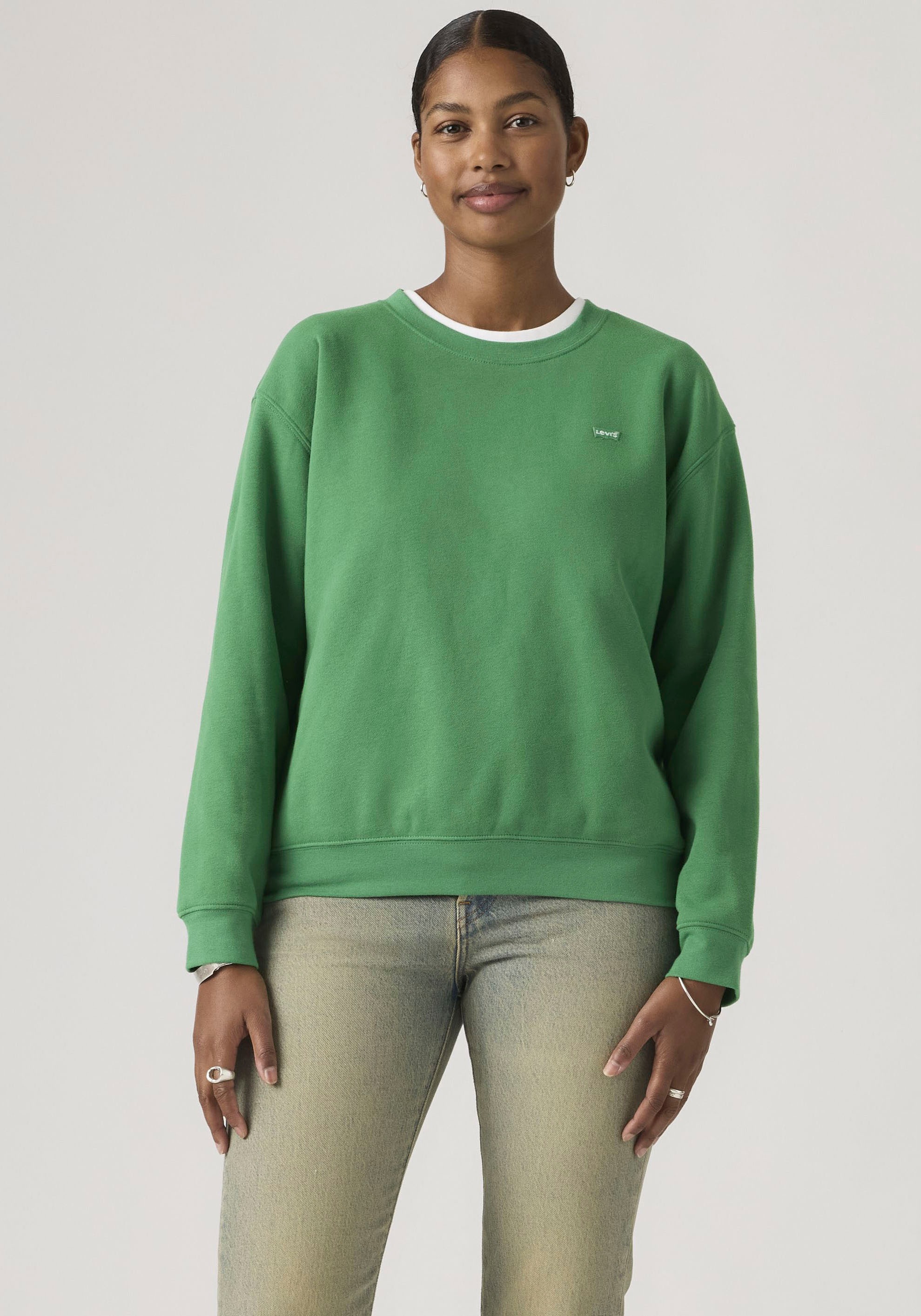 Levis Sweatshirt "EVERYDAY CREW SWEATSHIRT", mit kleinem Logo auf der Brust günstig online kaufen