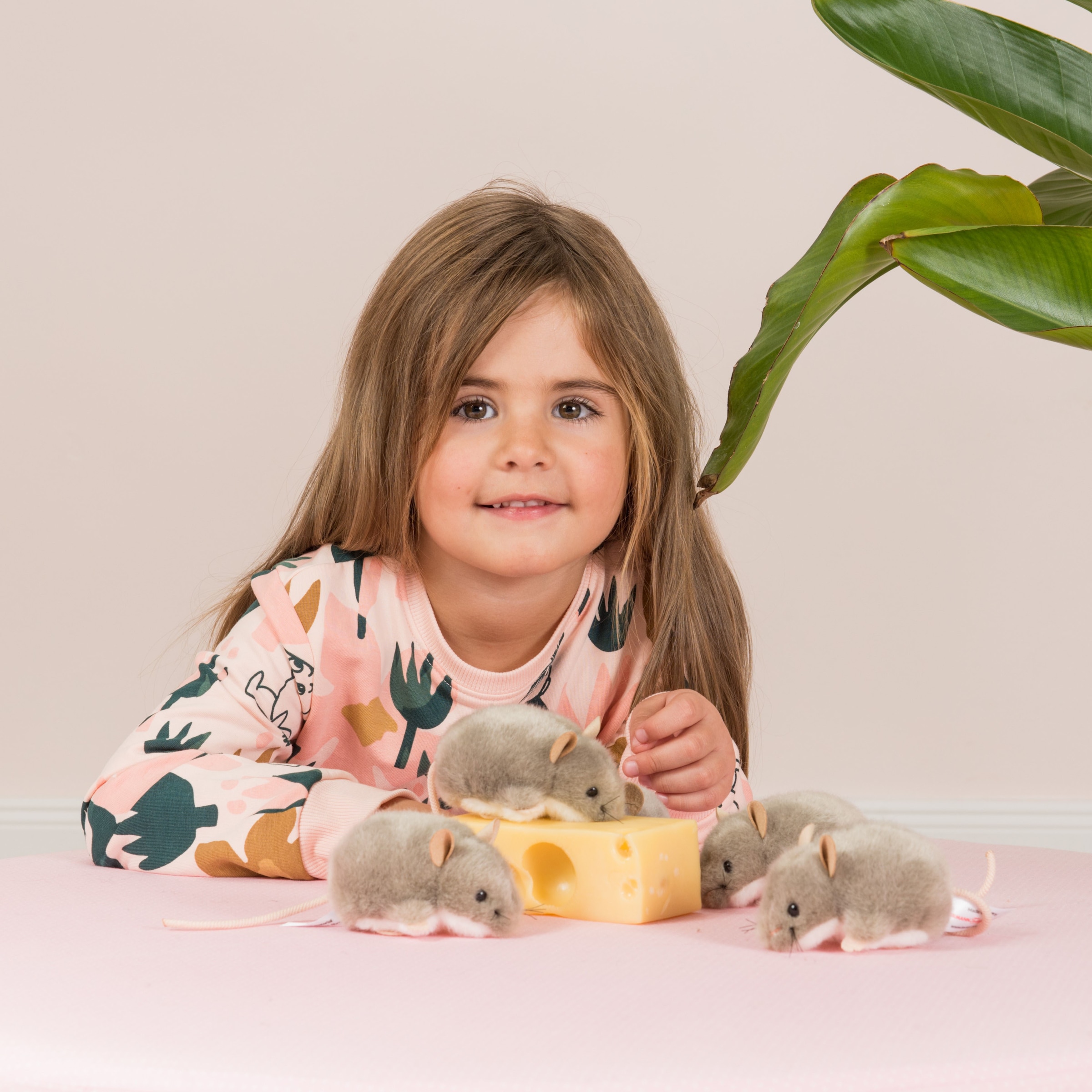 Teddy Hermann® Kuscheltier »Maus grau 9 cm«