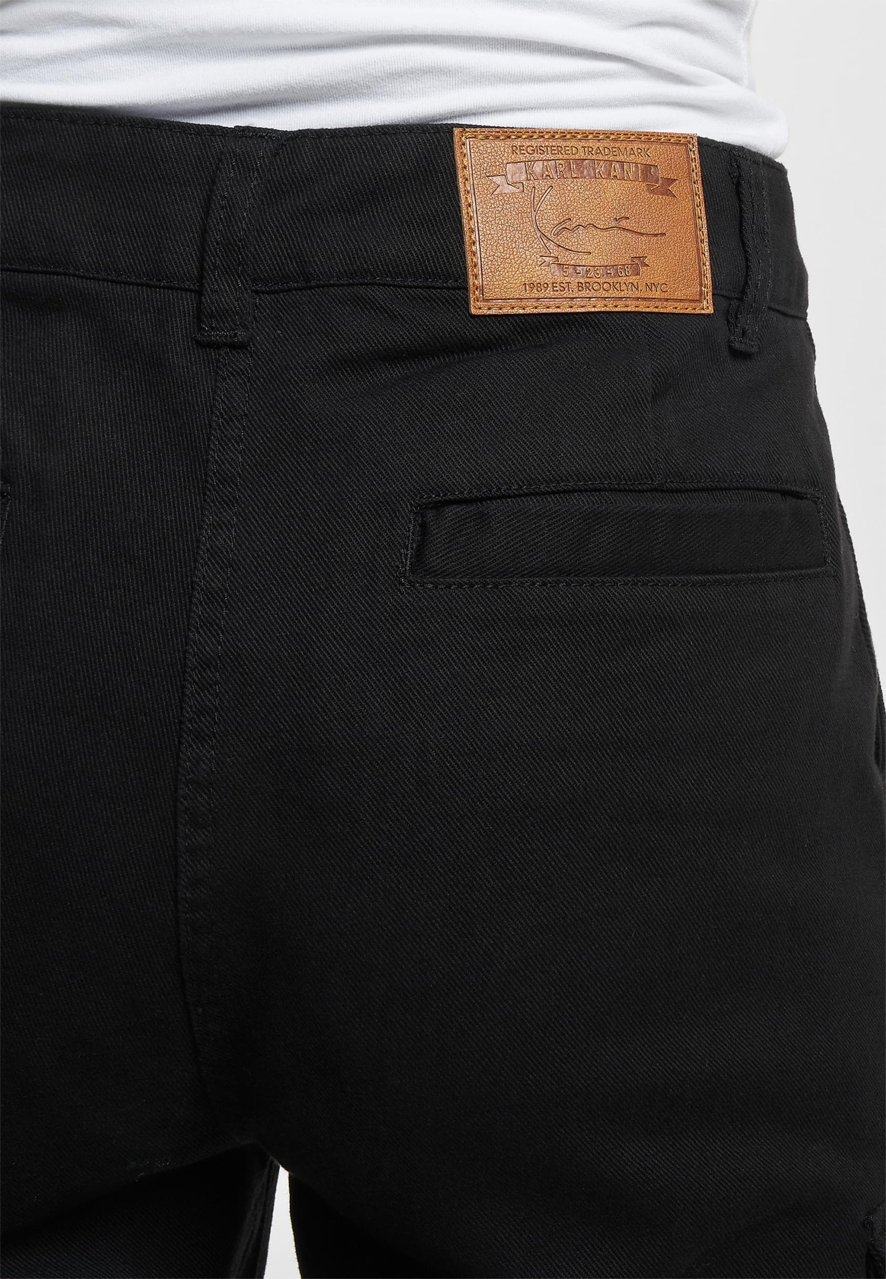 Karl Kani Stoffhose »Karl Kani Damen KK Denim K Cargo Pants«, (1 tlg.)