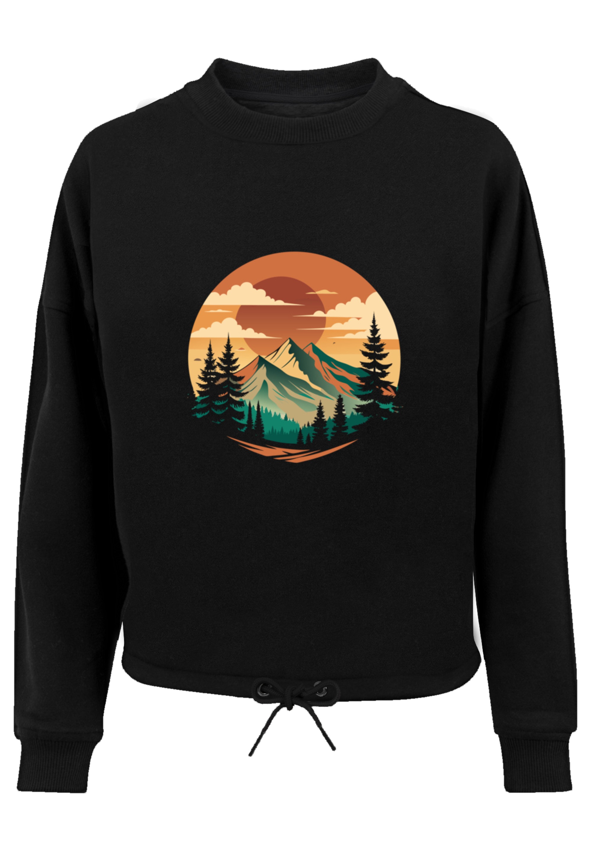 F4NT4STIC Sweatshirt »Sonnenuntergang Berglandschaft«, Premium Qualität