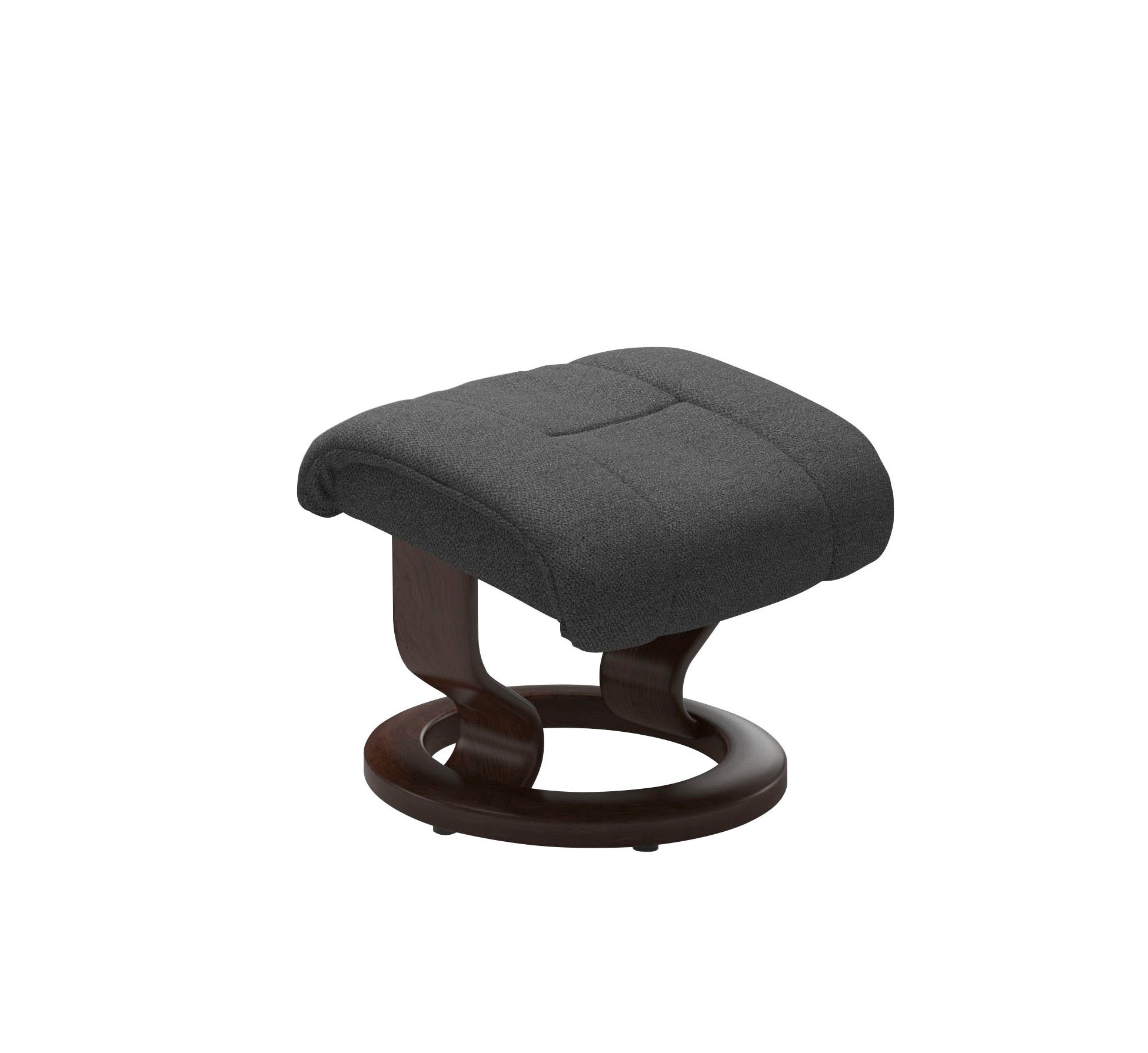Stressless® Relaxsessel »Reno«, (Set, Relaxsessel mit Hocker), mit Hocker, mit Classic Base, Größe S, M & L, Gestell Braun