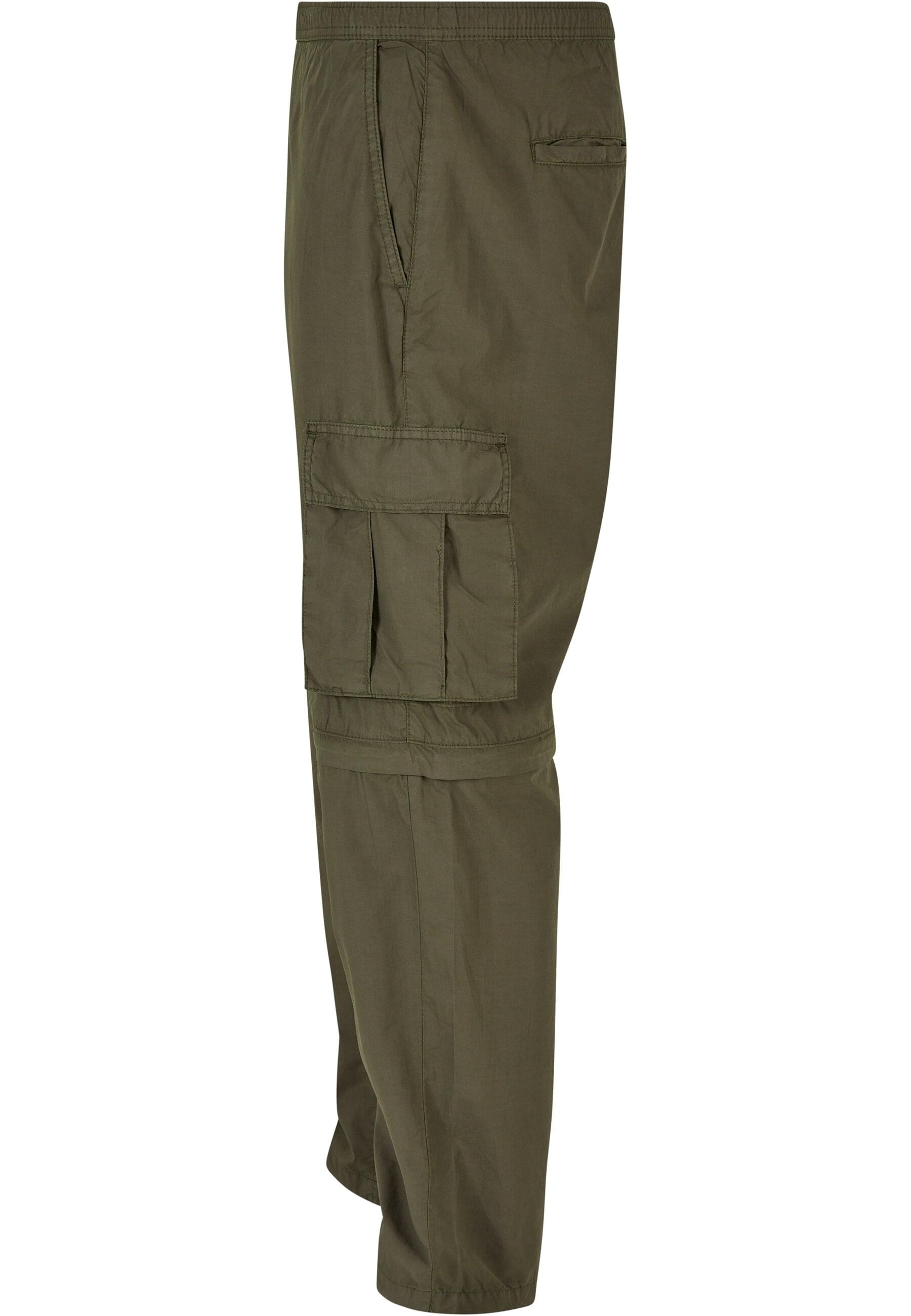 URBAN CLASSICS Cargohose »Urban Classics Herren Zip Away Pants«, (1 tlg.)