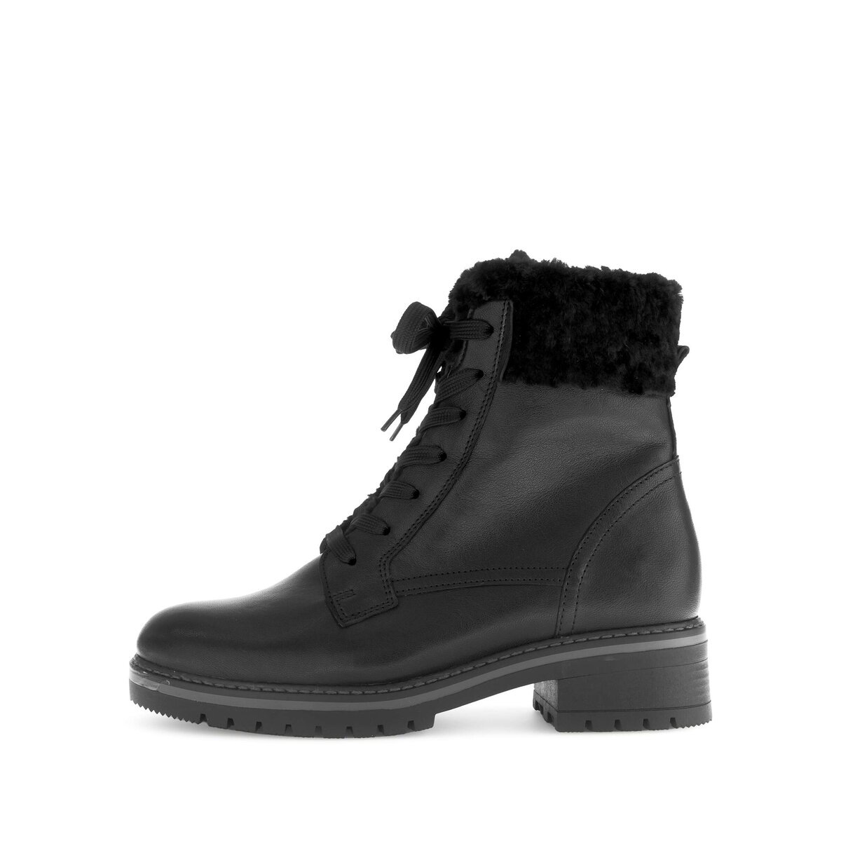 Gabor Winterstiefelette "Winterstiefelette Materialmix Leder/Lederimitat" günstig online kaufen