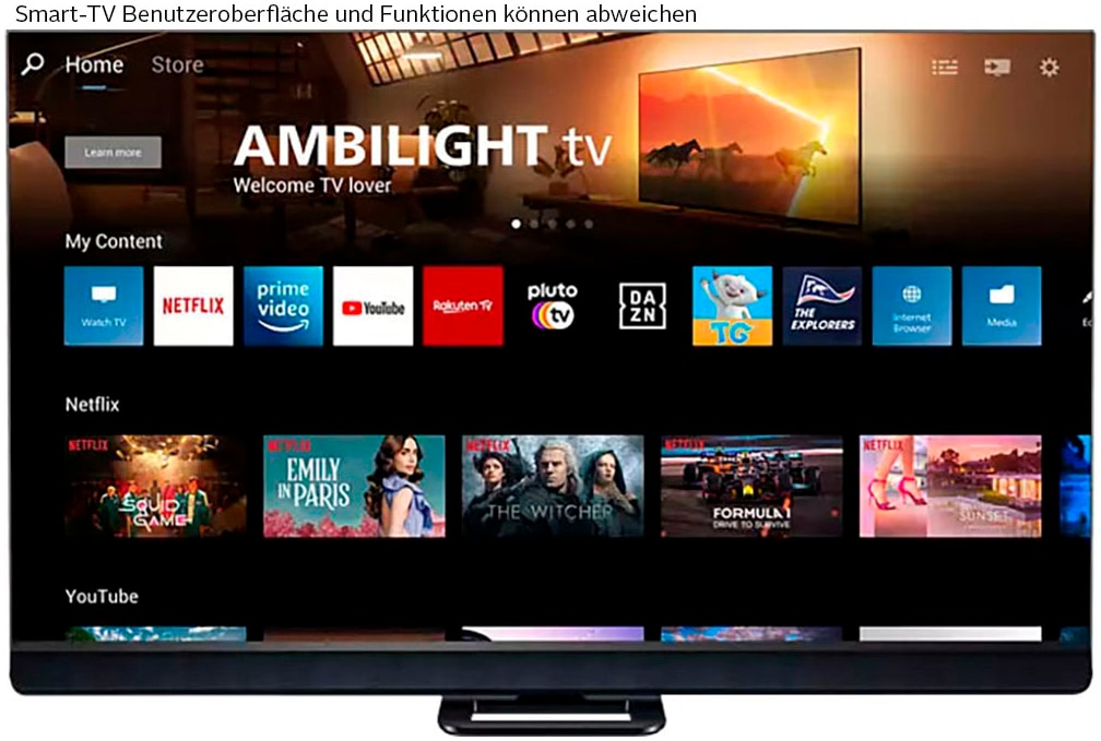 Philips Mini-LED-Fernseher »65PML9308/12«, 164 cm/65 Zoll, 4K Ultra HD, Smart-TV