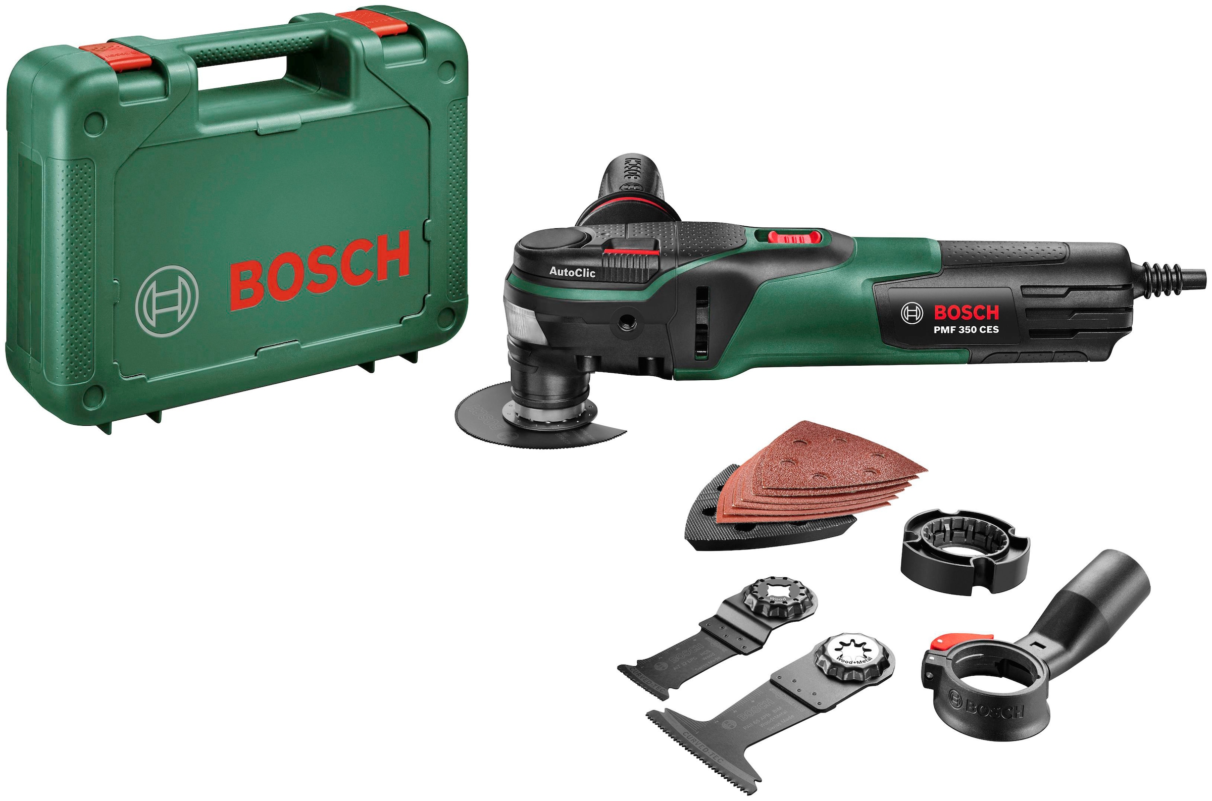 Bosch Home & Garden Elektro-Multifunktionswerkzeug "PMF 350 CES", (Set), 350 W