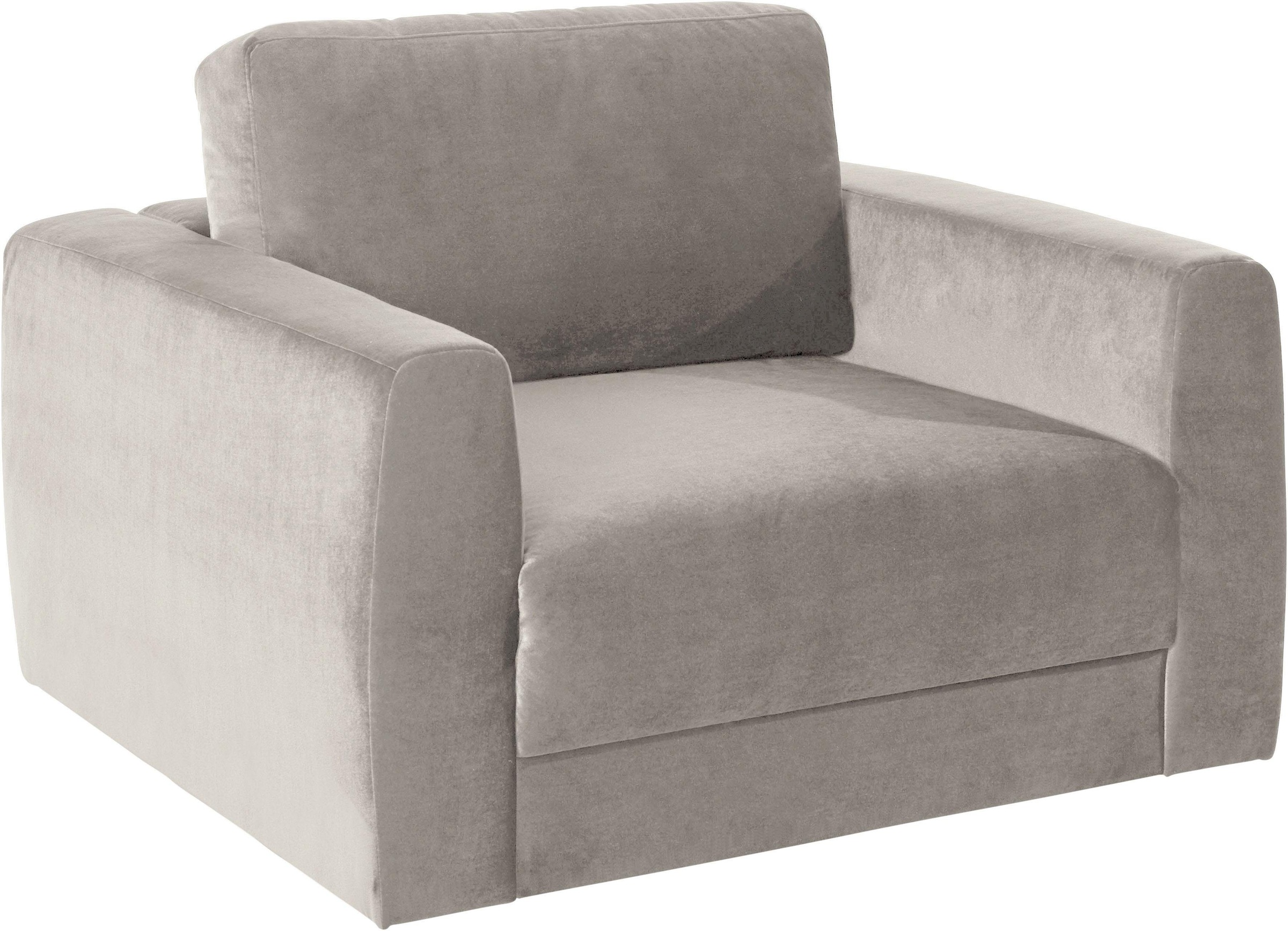 Home affaire Sessel "Hobro Loungesessel" in 3 Bezugsqualitäten in vielen Fa günstig online kaufen