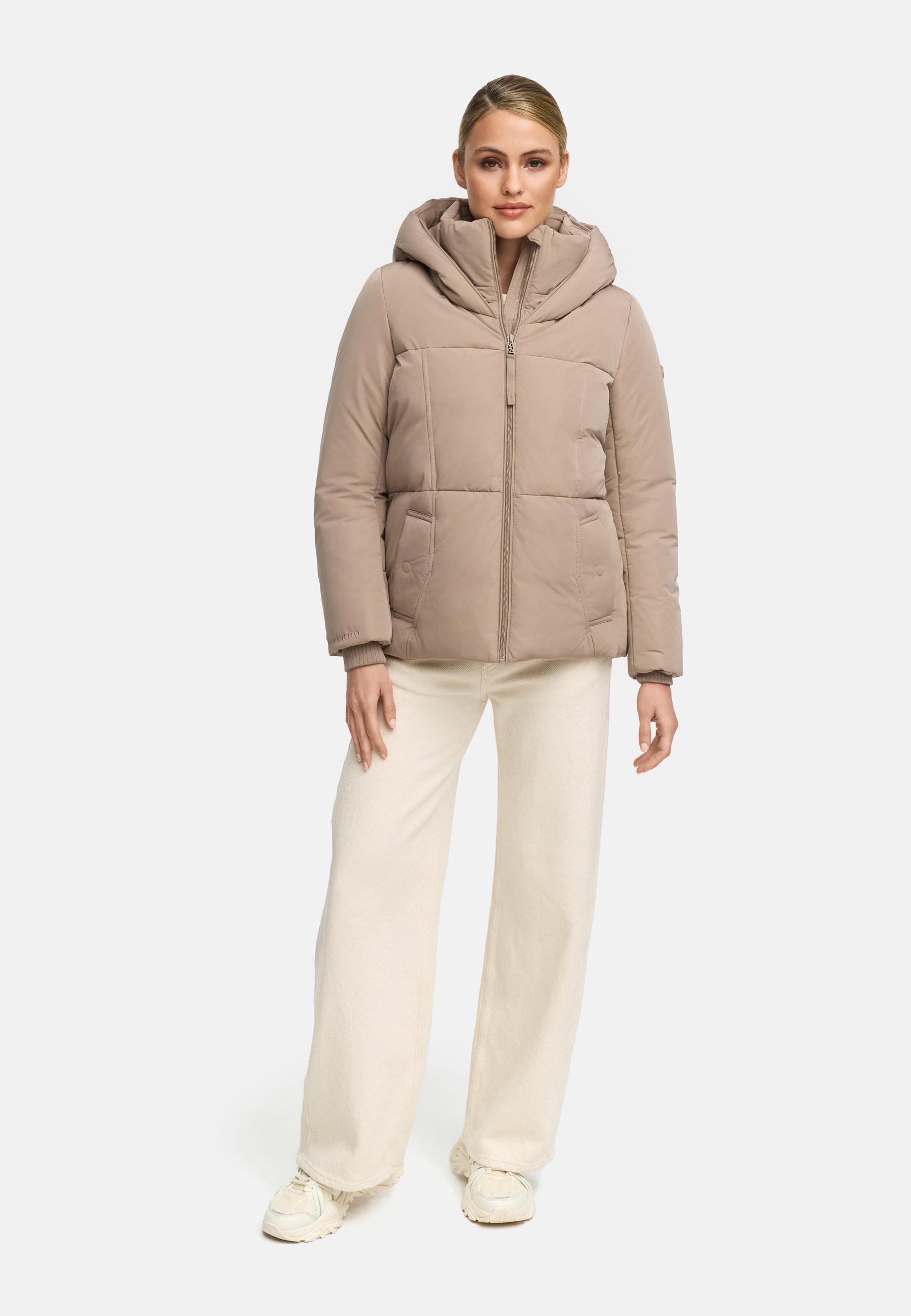 Navahoo Winterjacke »Flüsterfee 14«, mit Kapuze, Winter Steppjacke mit Kapuze