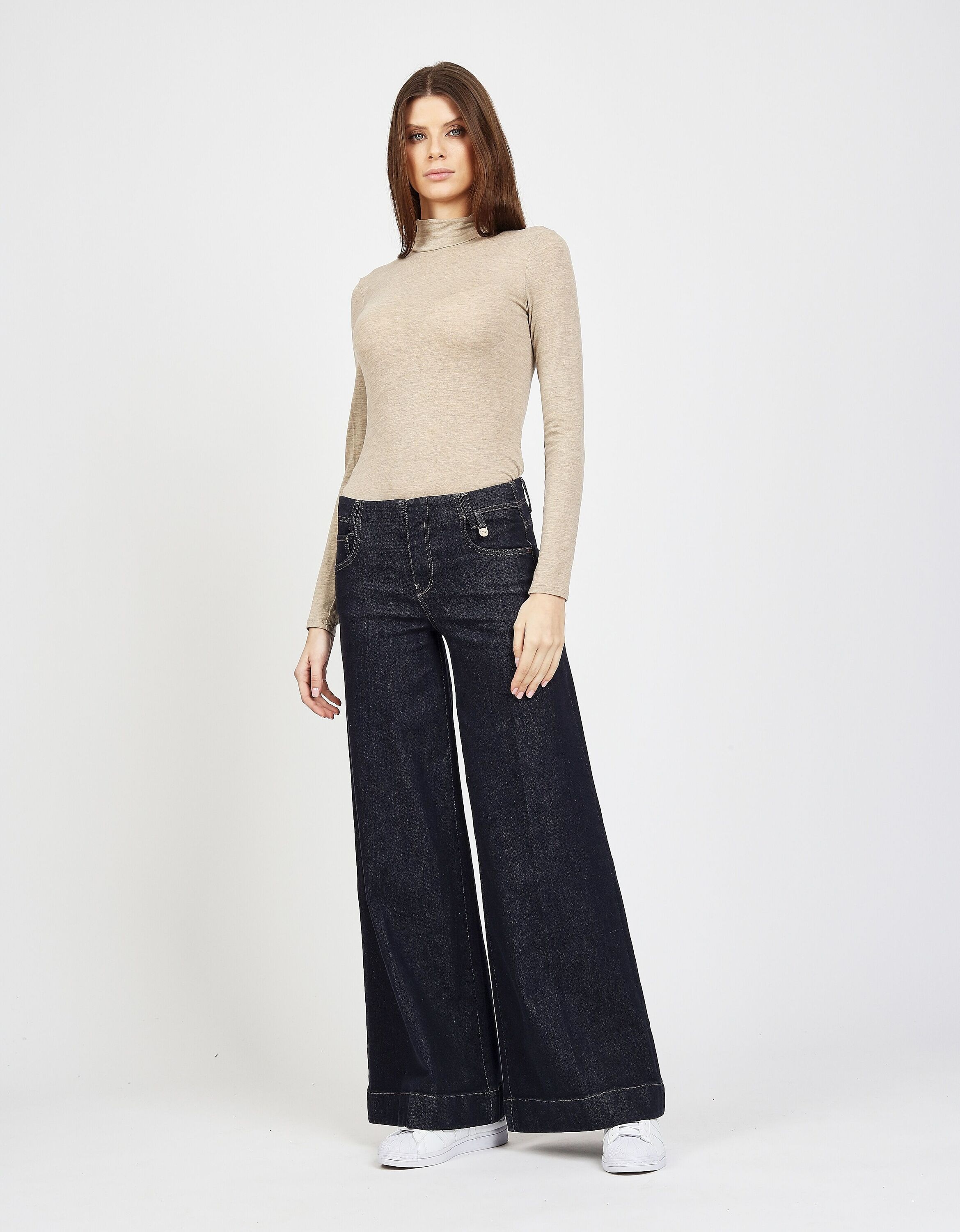 GANG Tapered-fit-Jeans »94POPPY PALAZZO« im 5-Pocket-Style