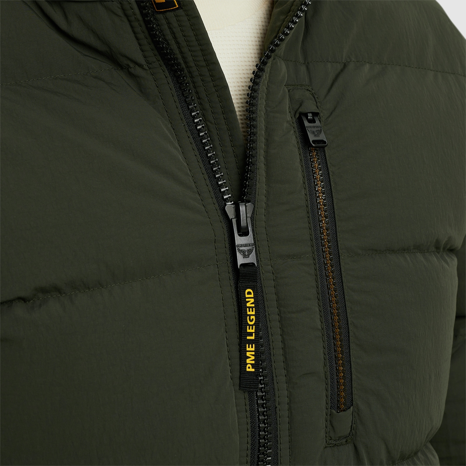 PME LEGEND Steppjacke »Short jacket BREWSTER Crunchy«, mit Kapuze, mit abnehmbarer Kapuze