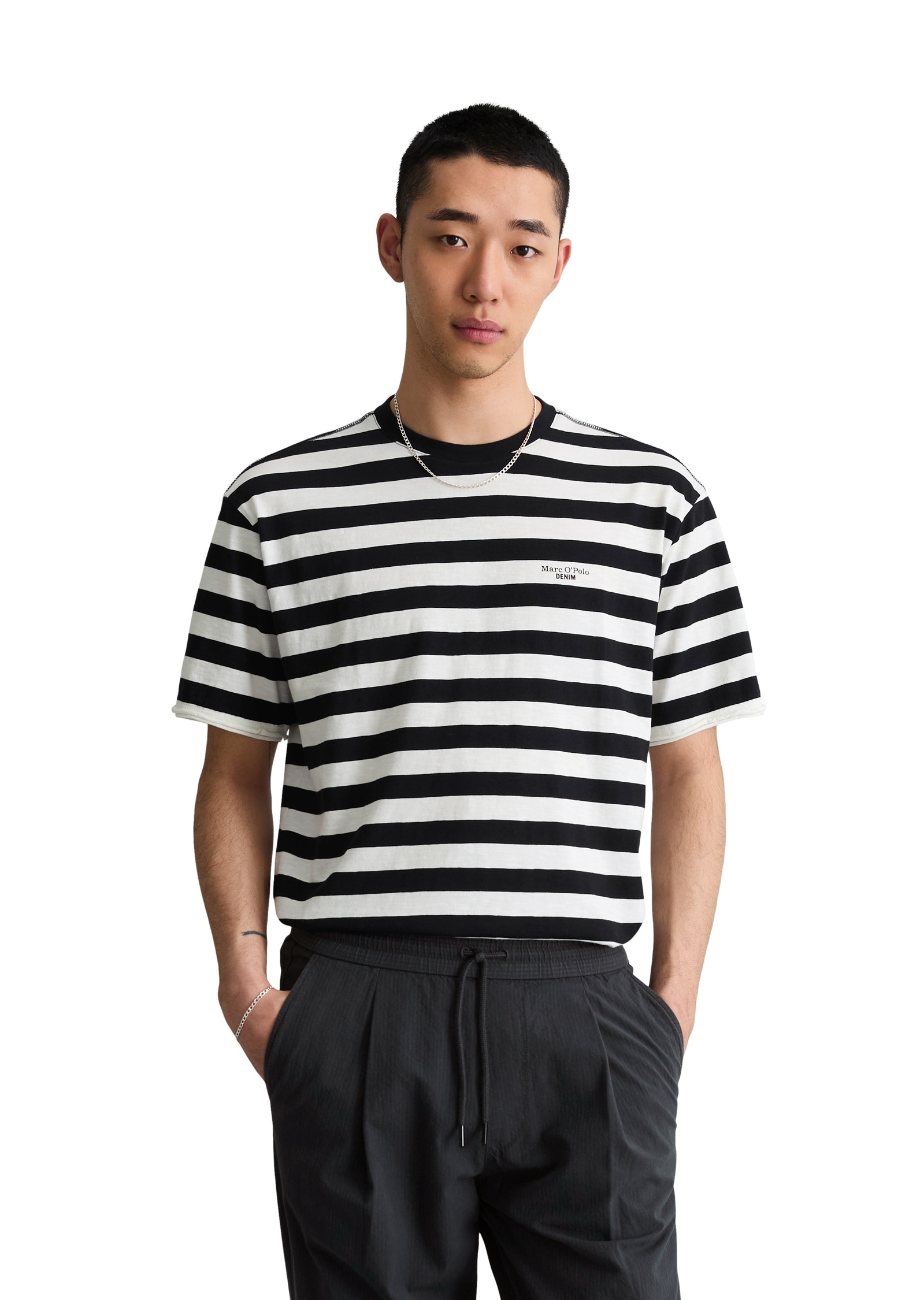 Marc OPolo DENIM T-Shirt relaxed aus softer Bio-Baumwolle
