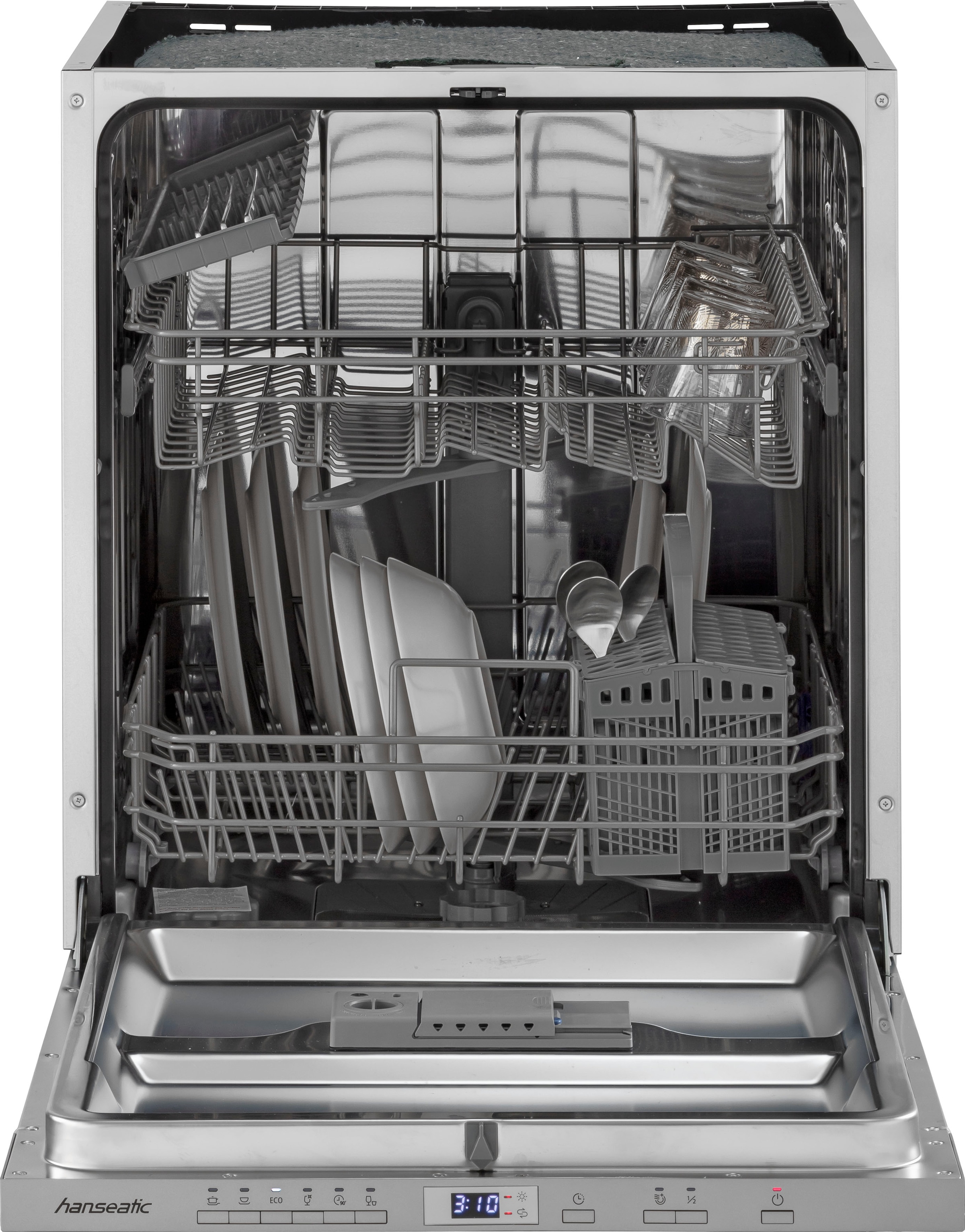 wiho Küchen Küchenzeile »Erla«, mit Hanseatic-E-Geräten, Breite 220 cm  kaufen | BAUR | Sockelblenden